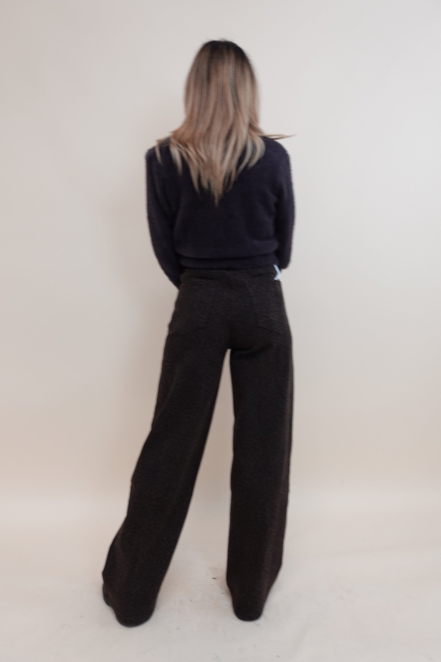 Jeans Barrel Maculato