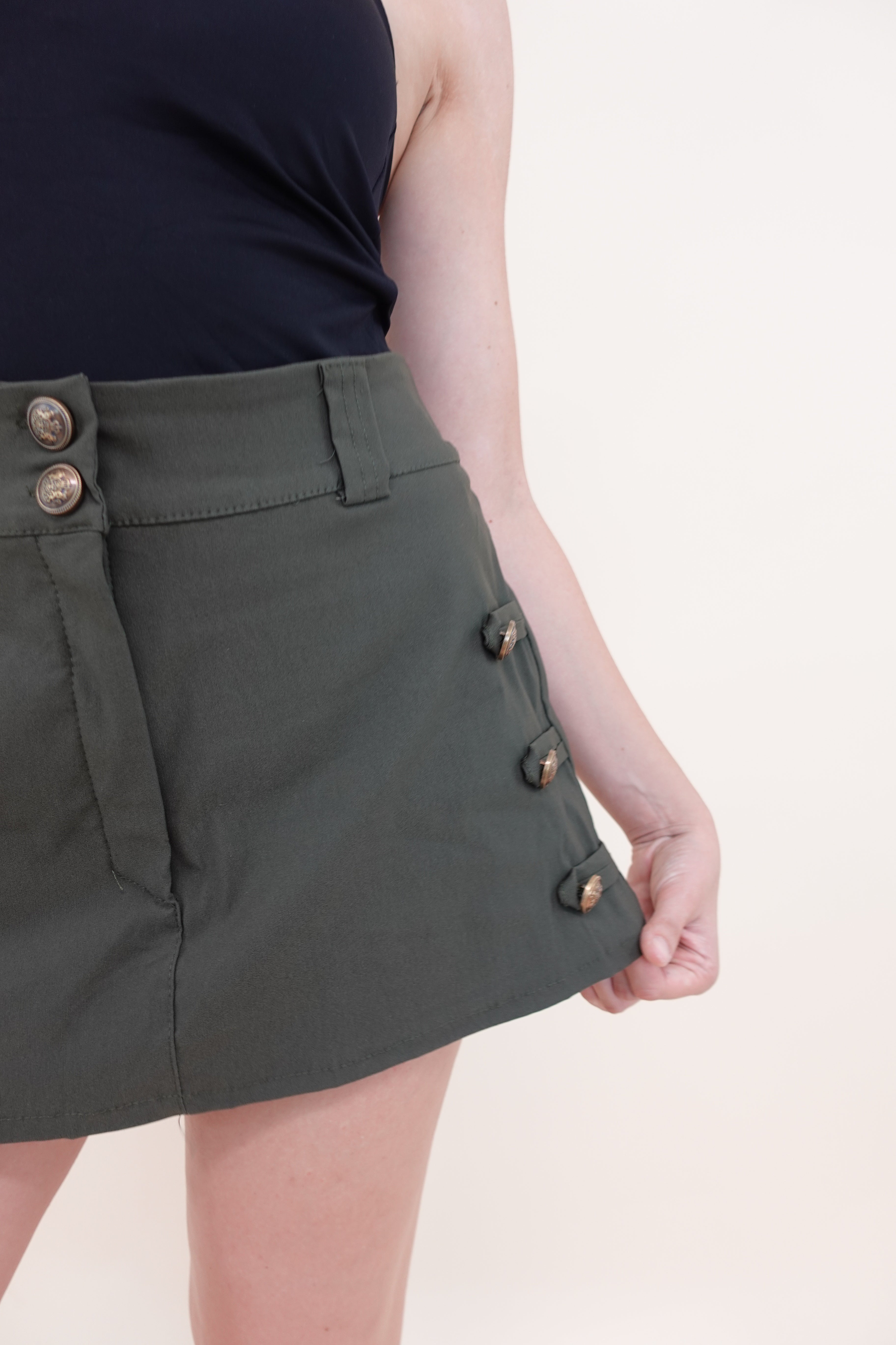 Shorts Gold Verde