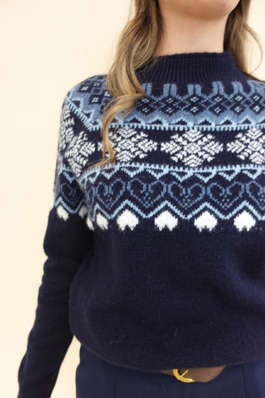 Maglione Snow Blu