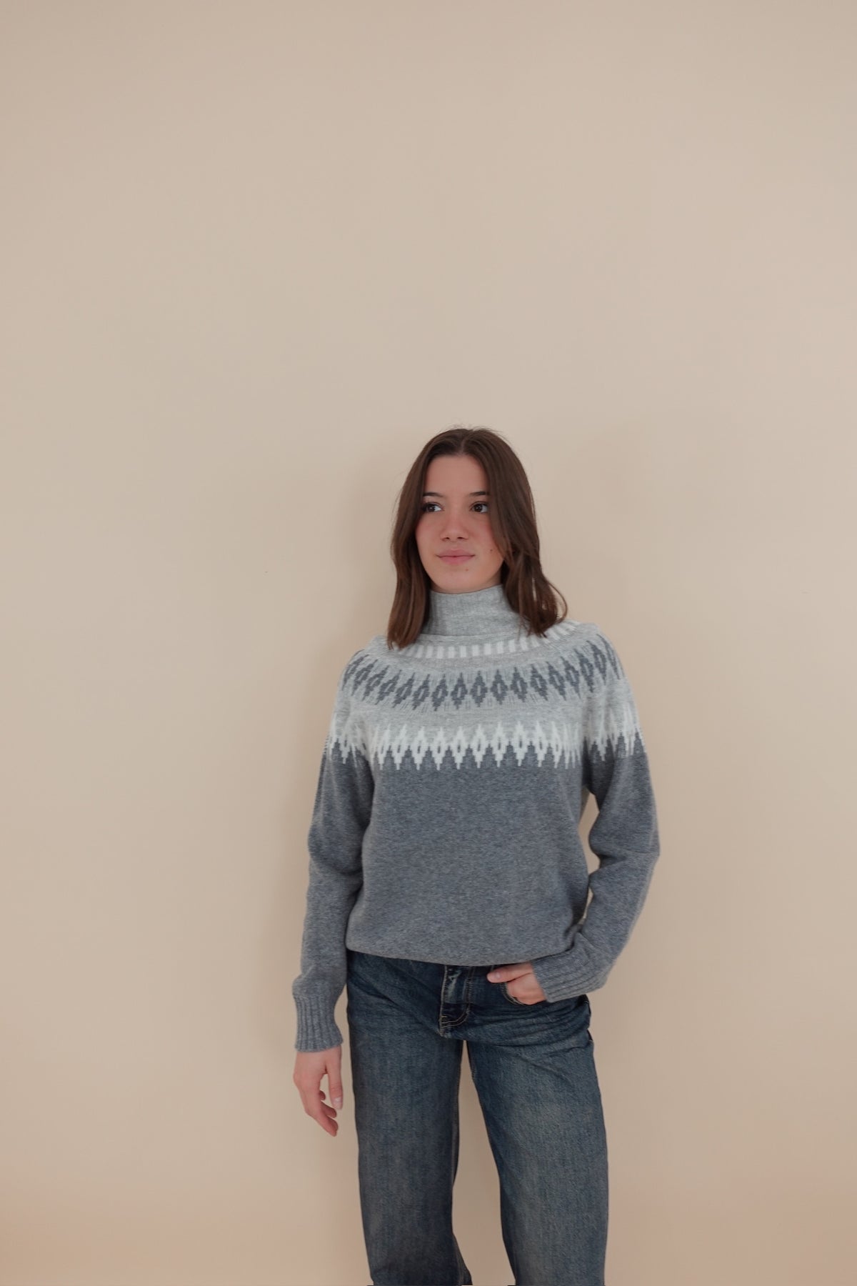 Maglione Livigno Grigio