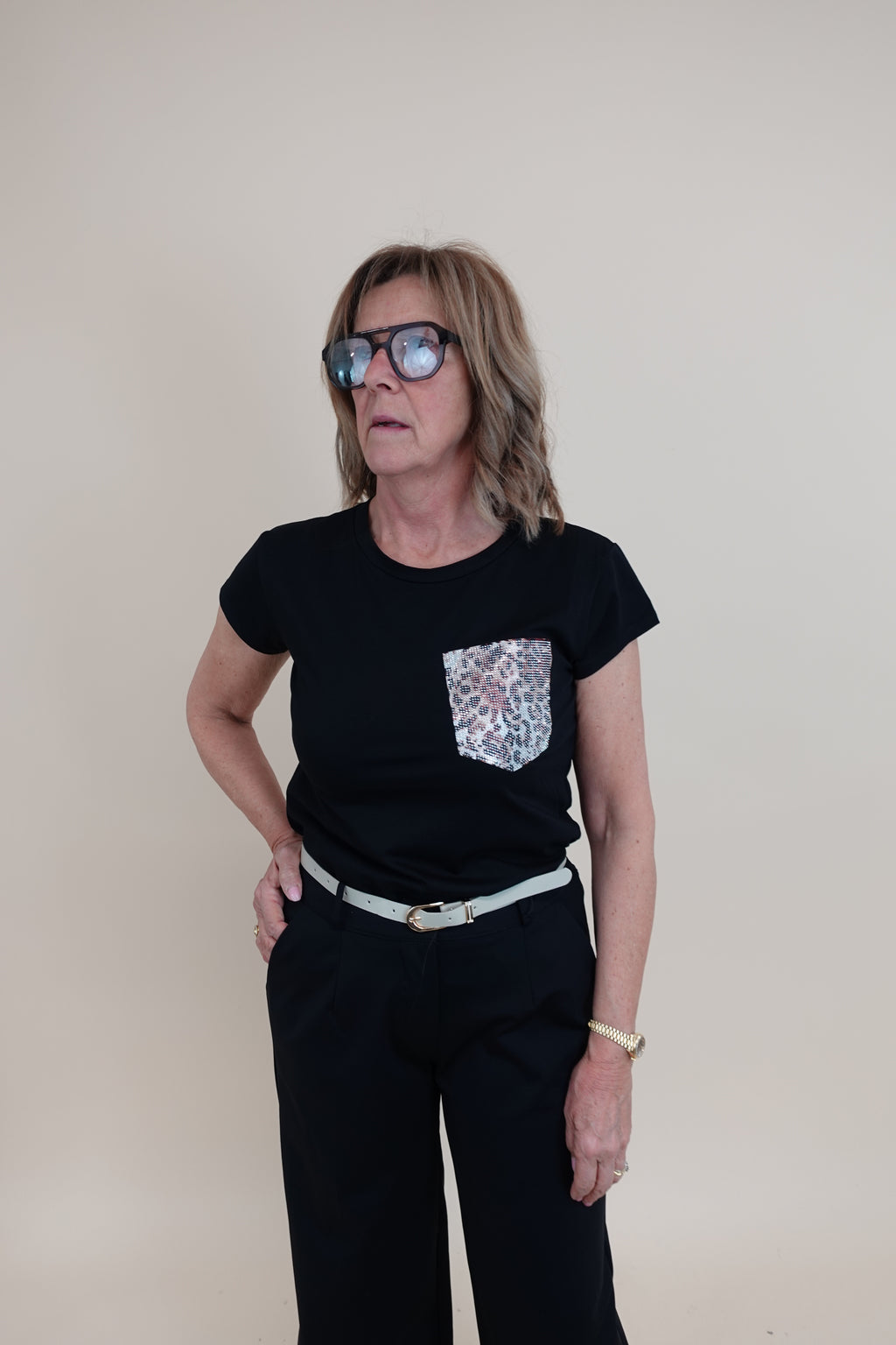 T-shirt Leo Nera