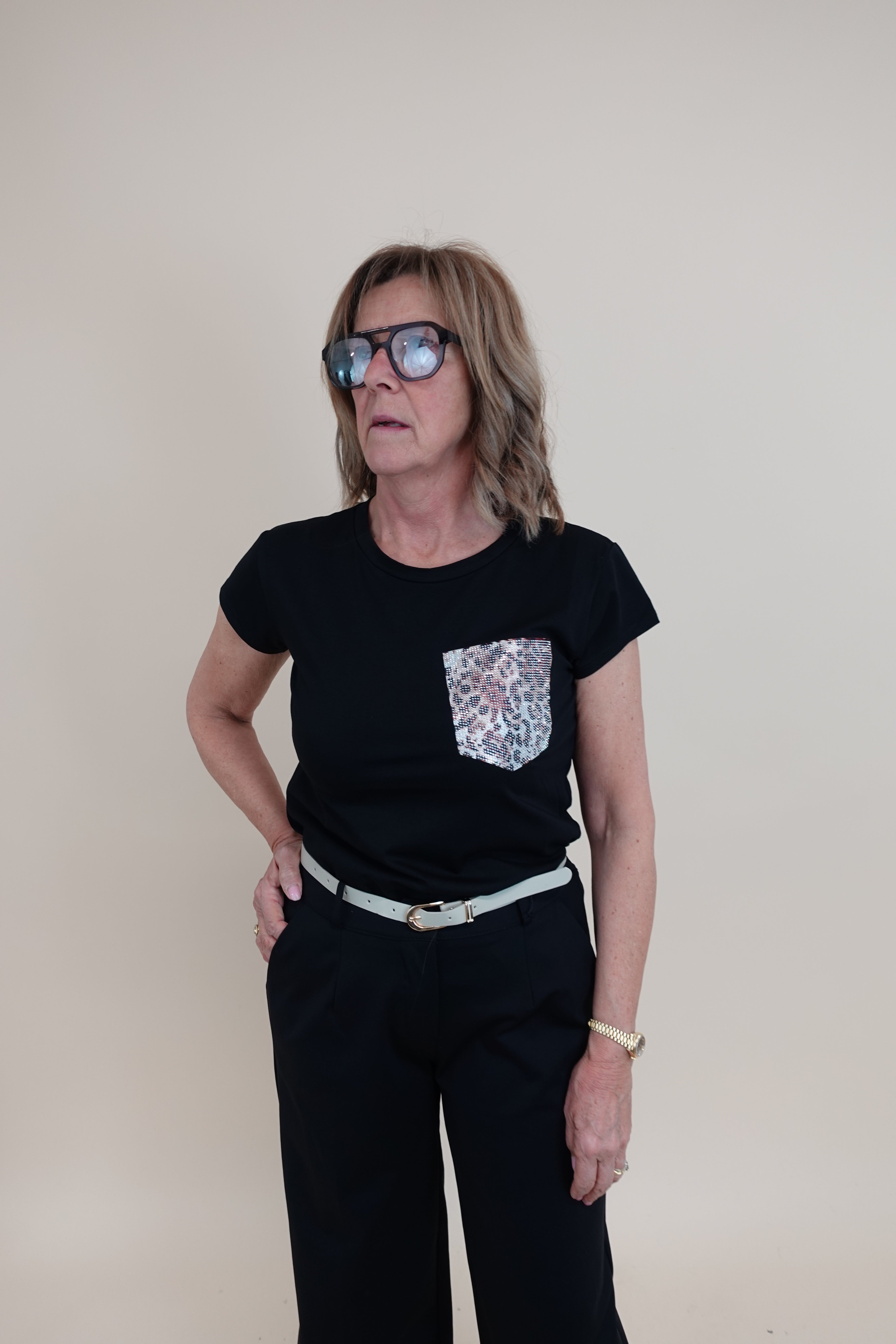 T-shirt Leo Nera