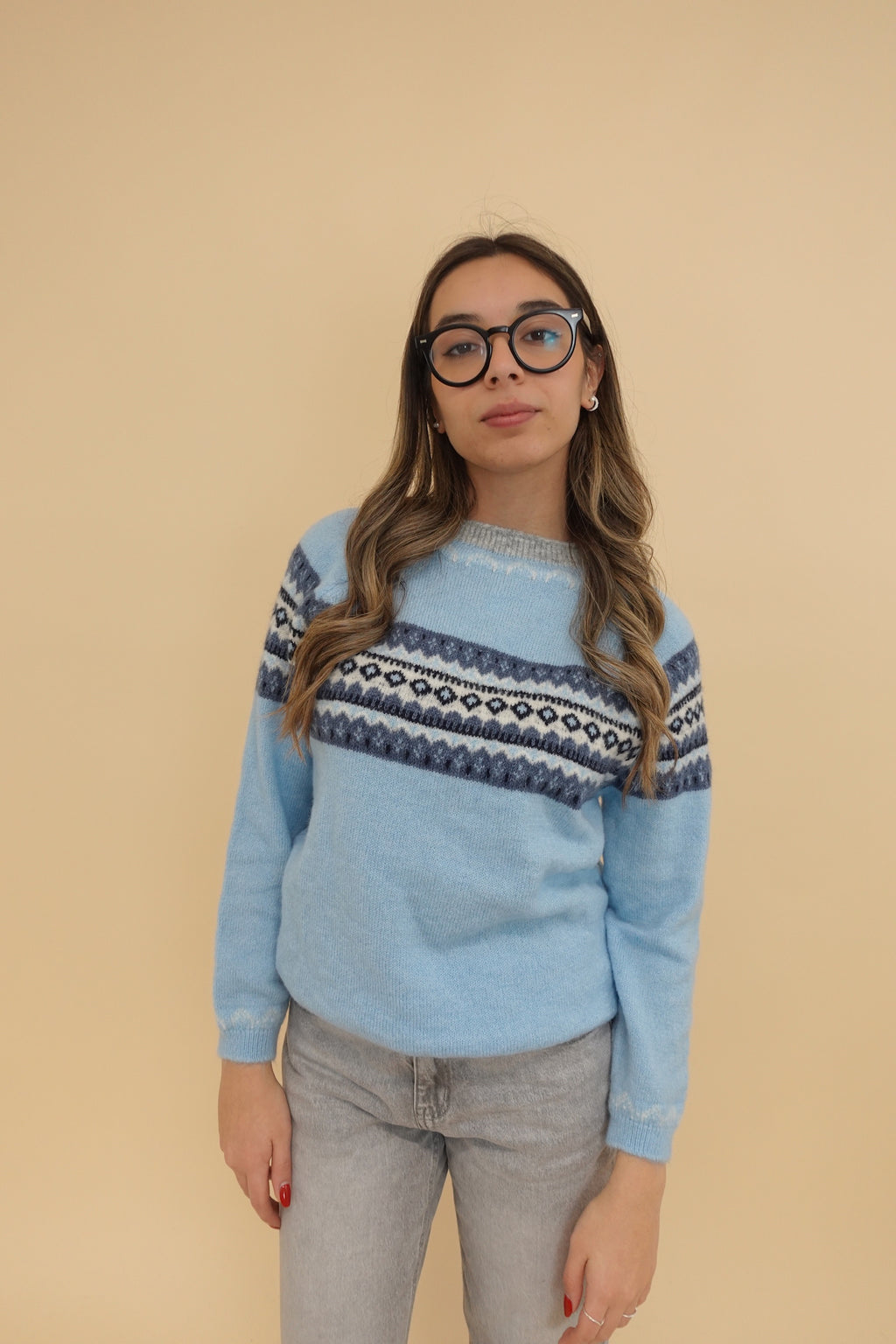 Maglione Winni Azzurro Chiaro