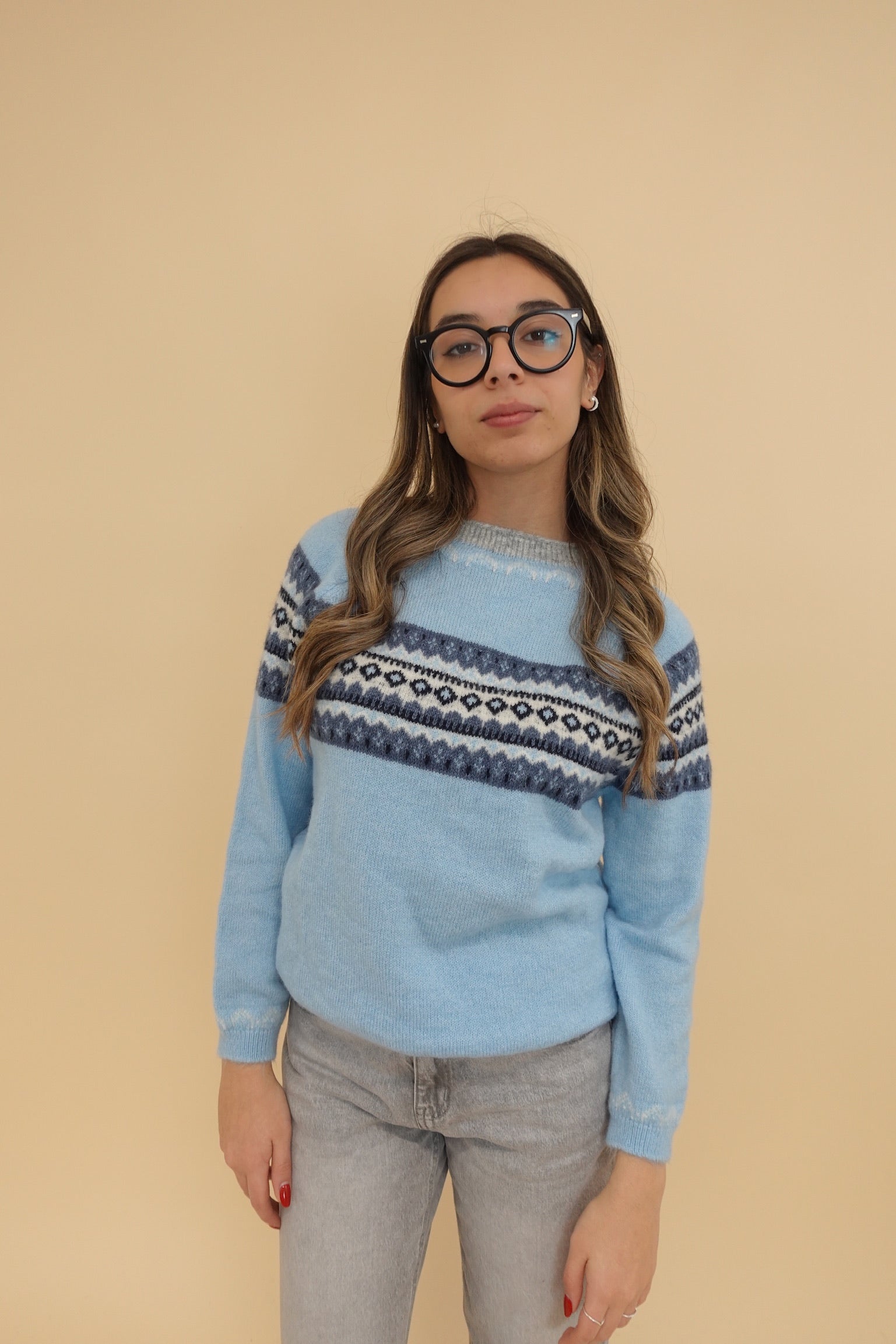 Maglione Winni Azzurro Chiaro