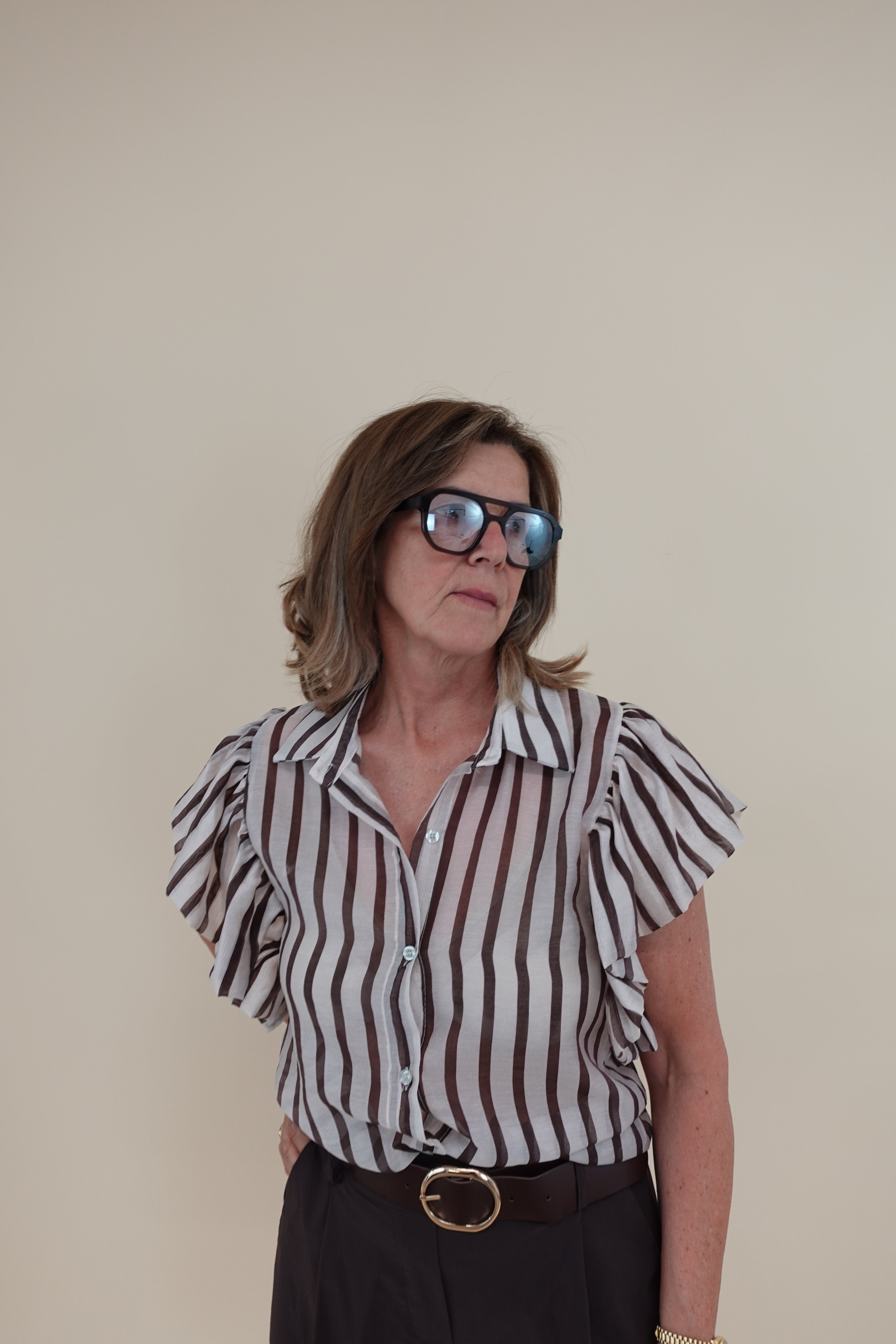 Camicia Line Beige