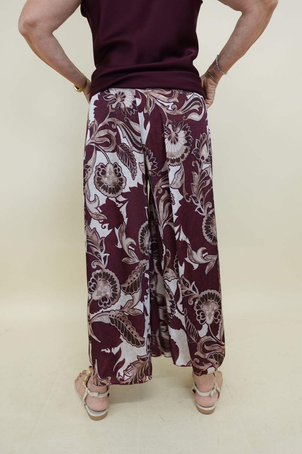 Pantalone Fantasy Bordeaux