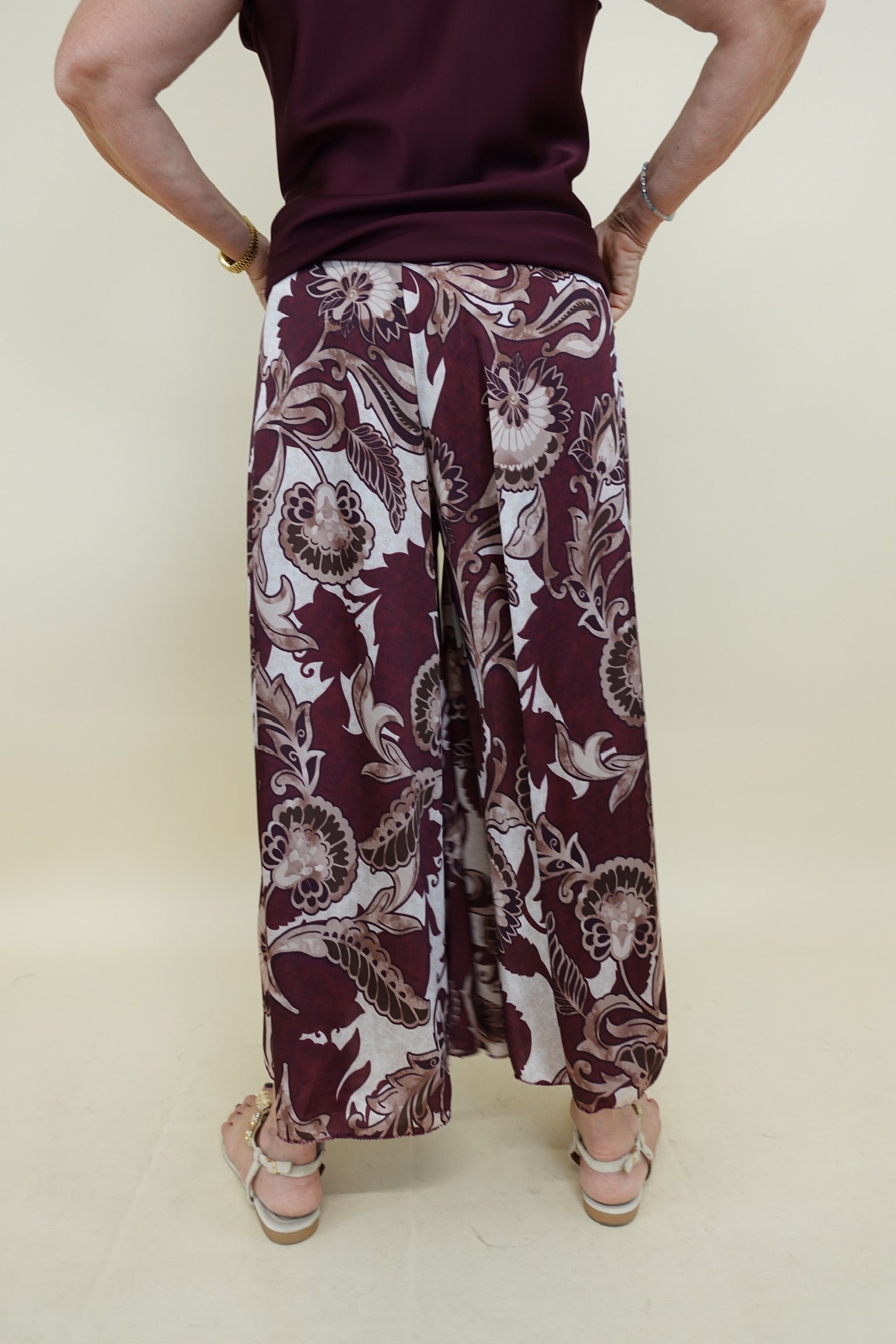 Pantalone Fantasy Bordeaux
