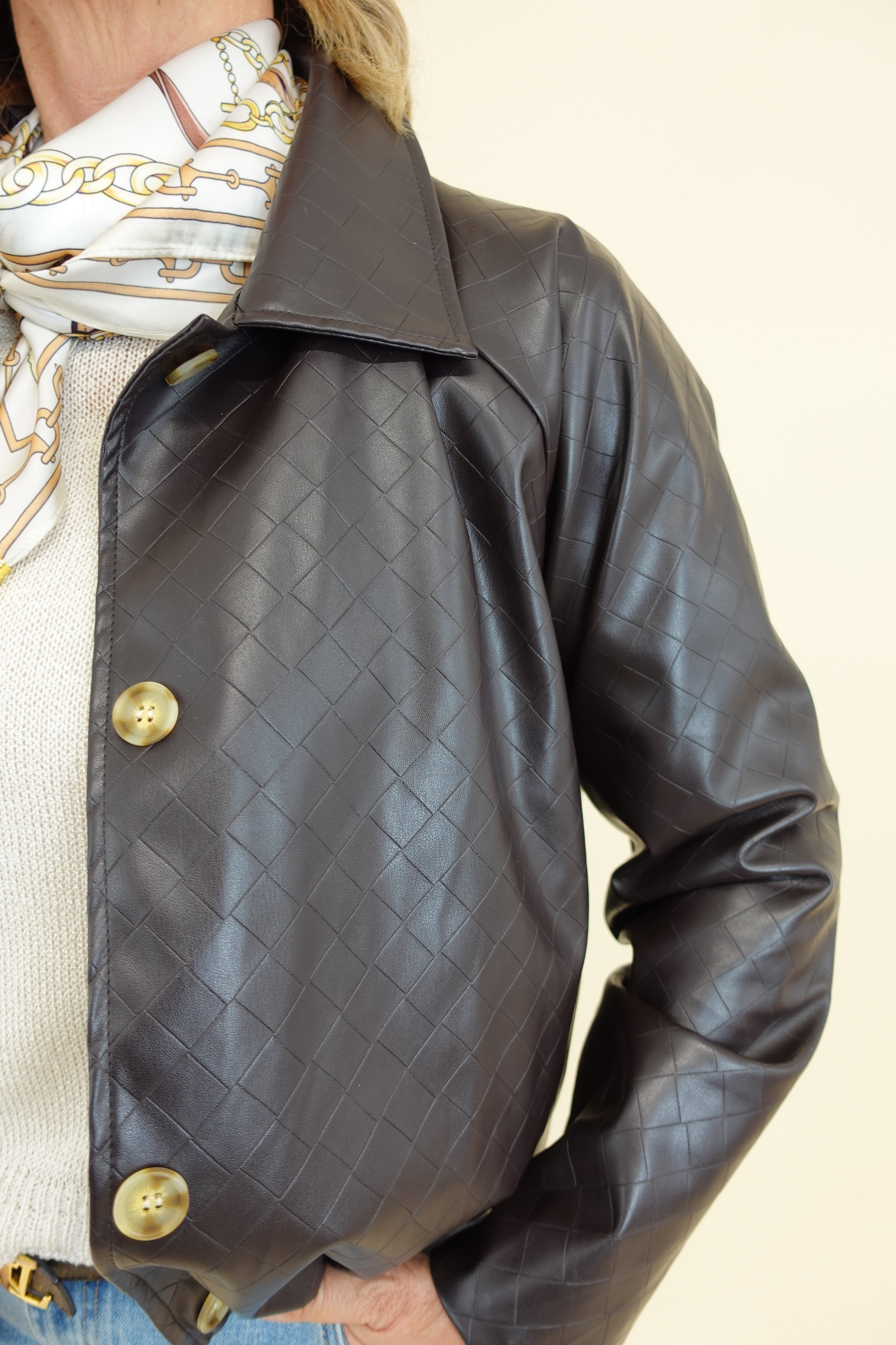 Giacca Stile Marrone