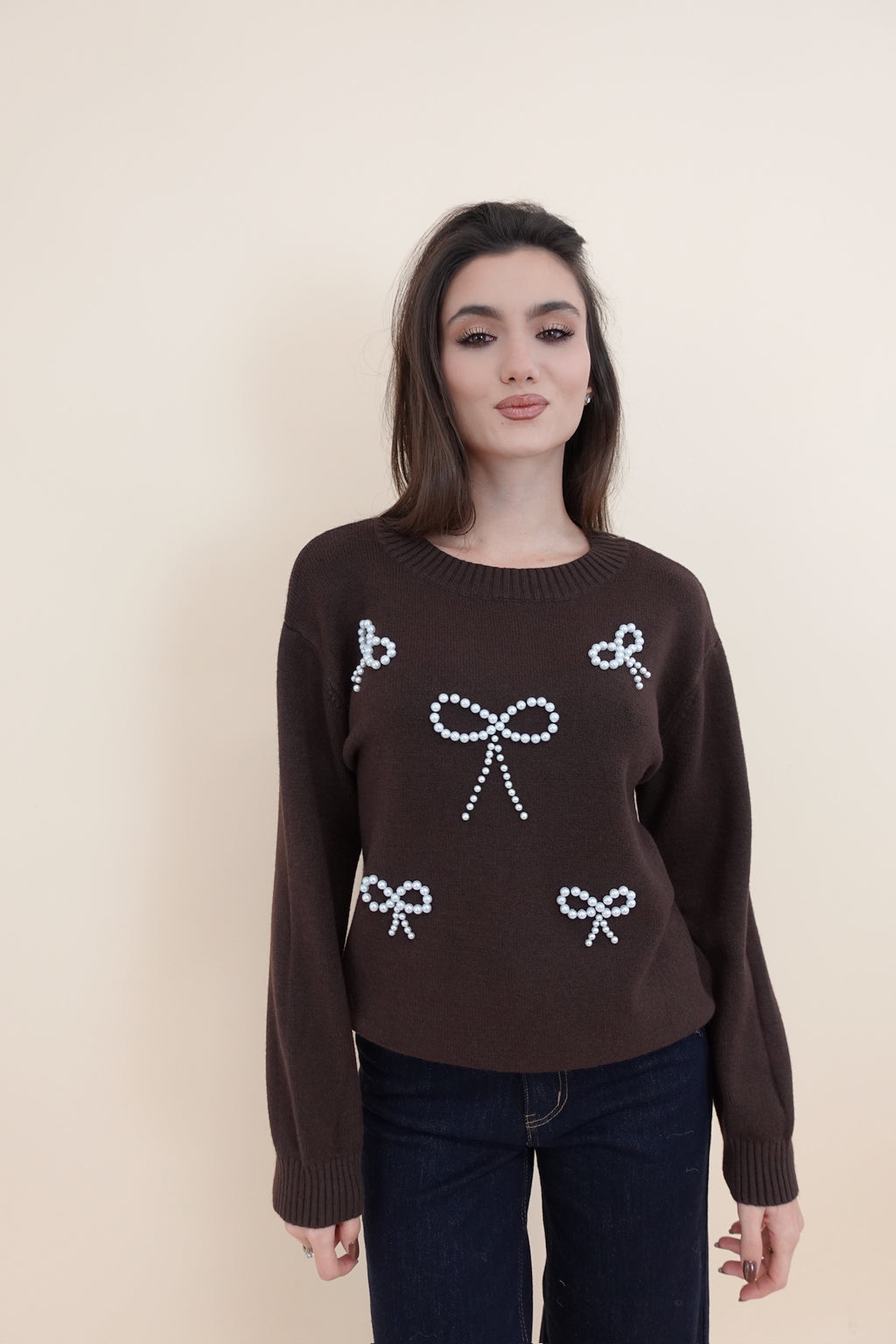 Maglione Grazia Marrone