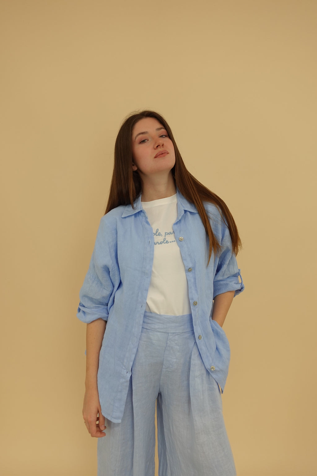 Camicia Olbia Azzurra