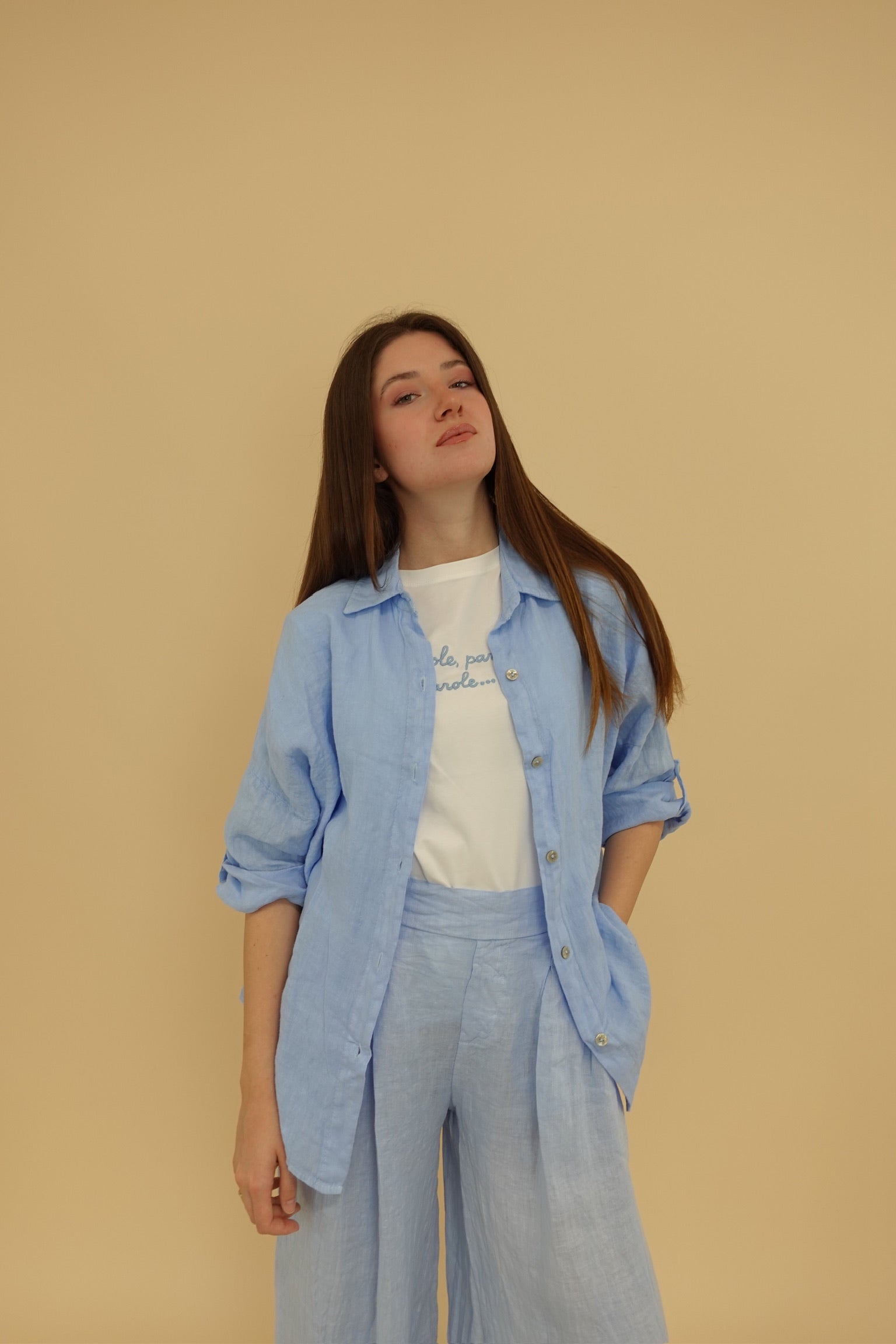 Camicia Olbia Azzurra