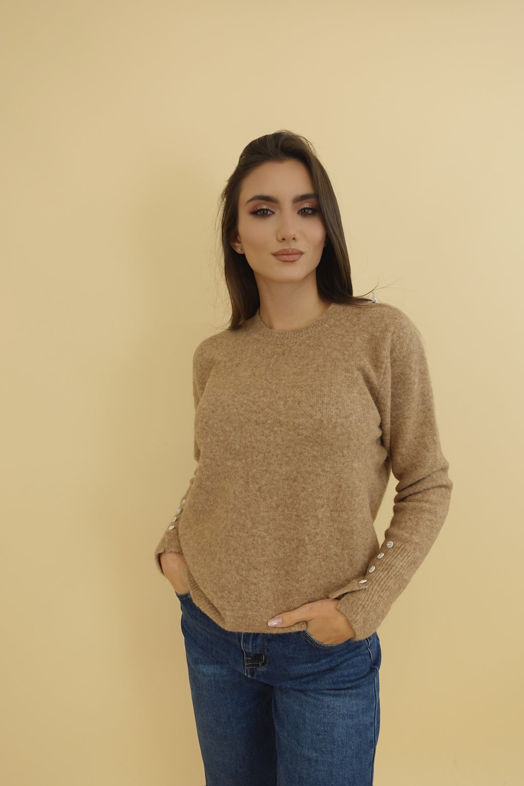 Maglione Vittoria Beige