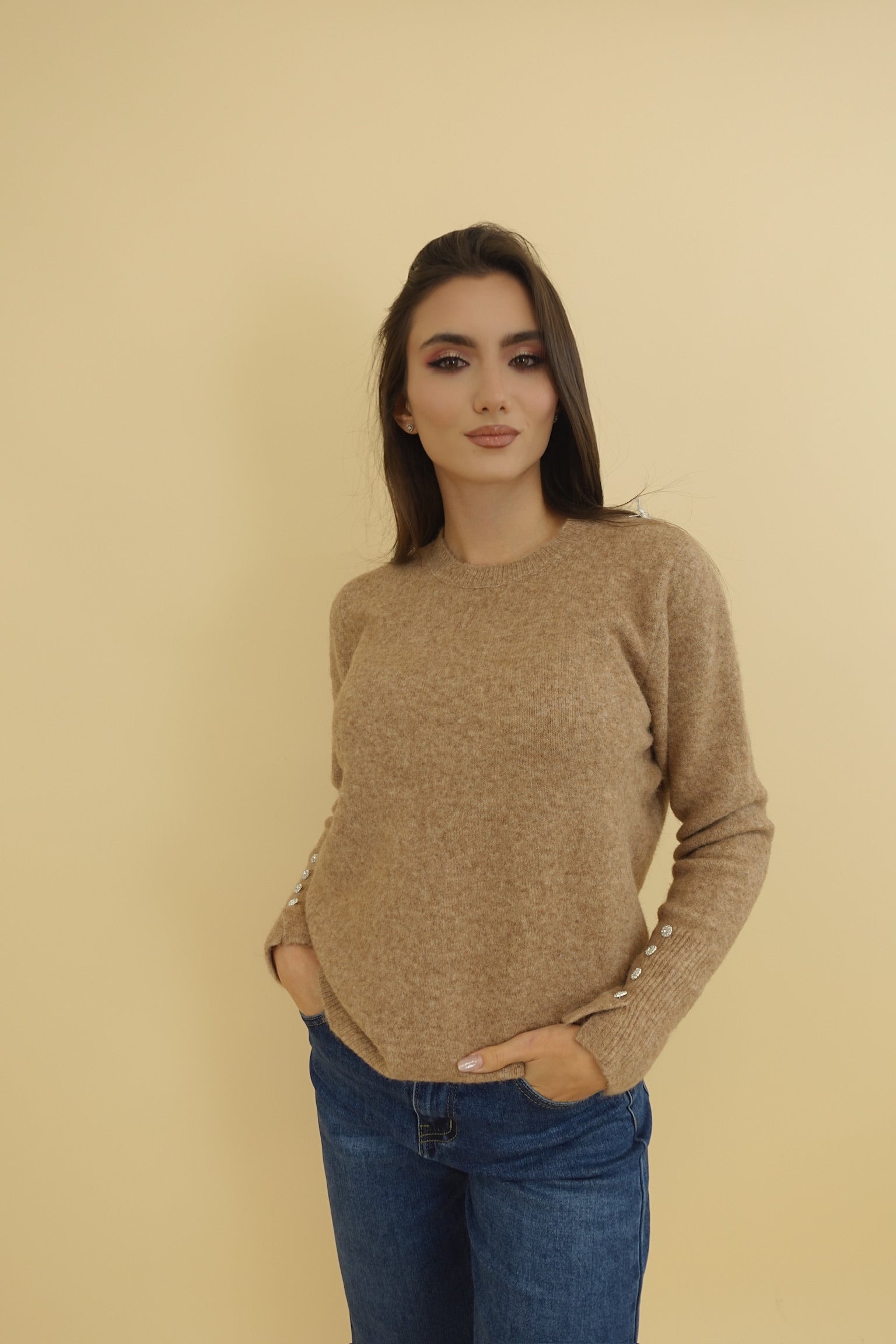 Maglione Vittoria Beige