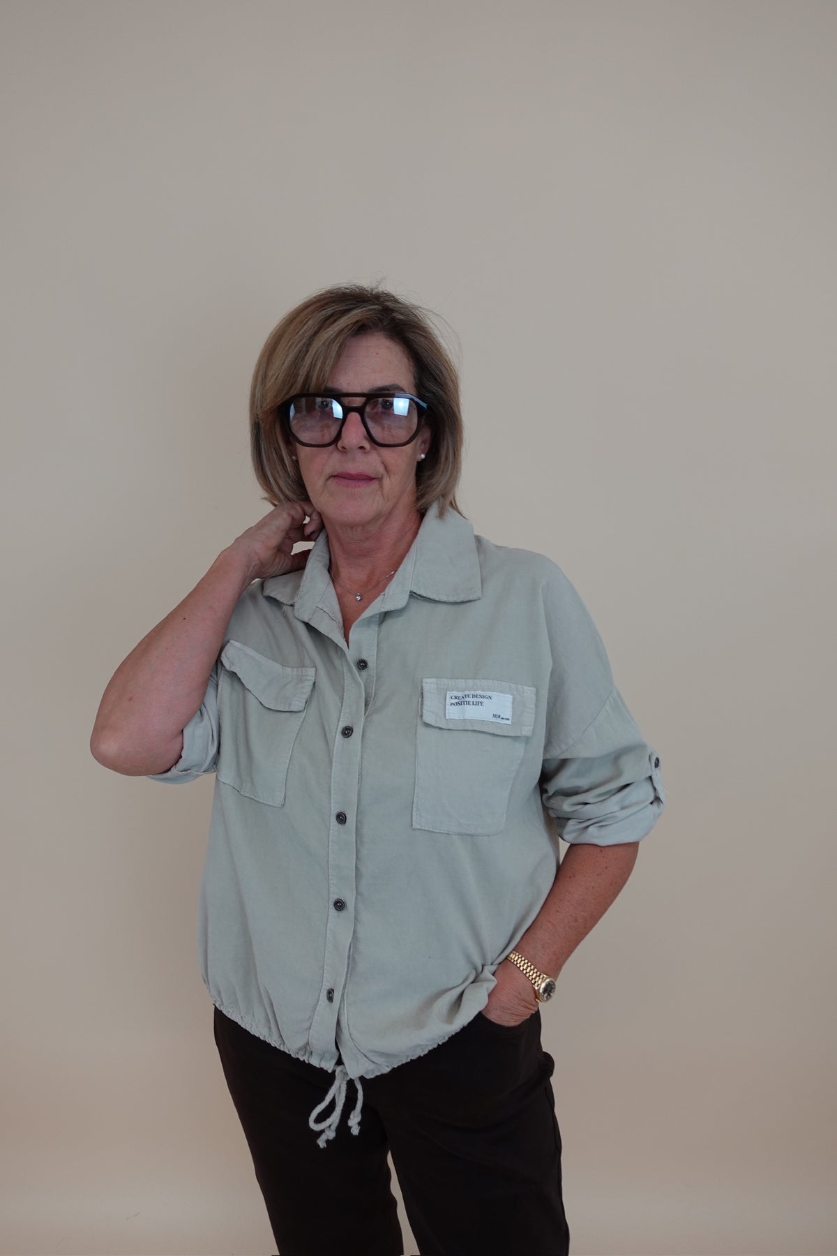 Camicia Create Beige
