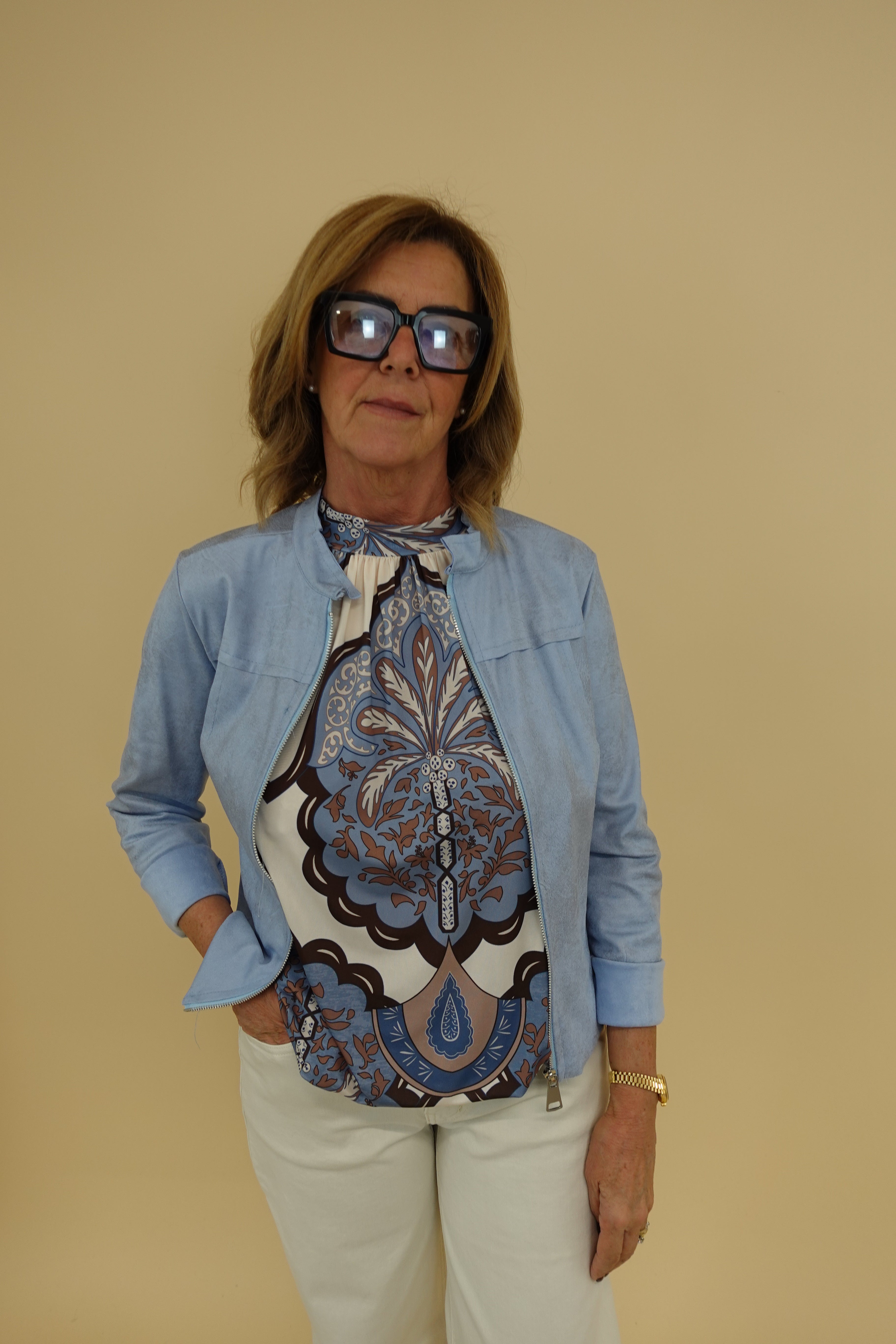 Giacca Elena Azzurra
