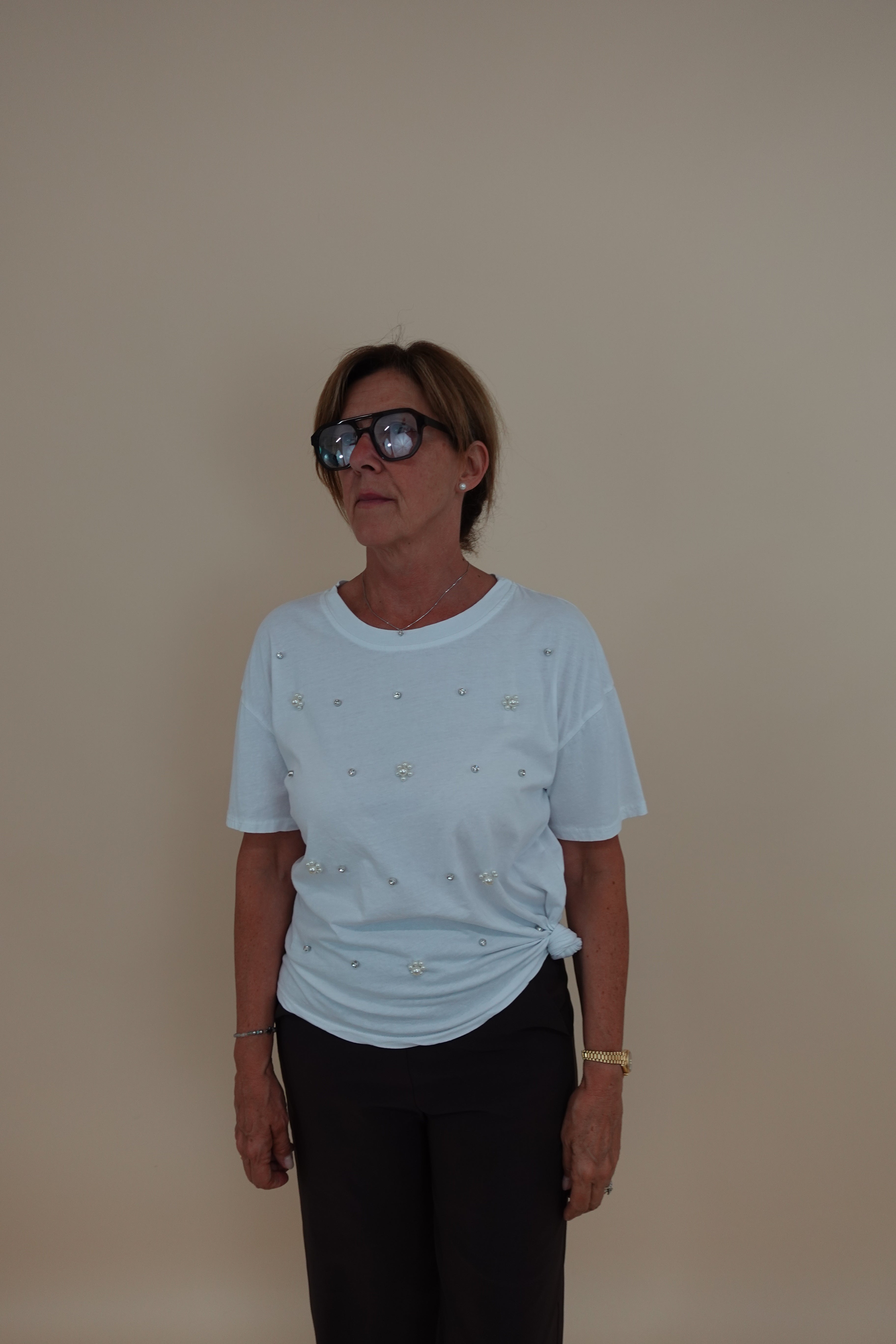T-shirt Pela Bianca