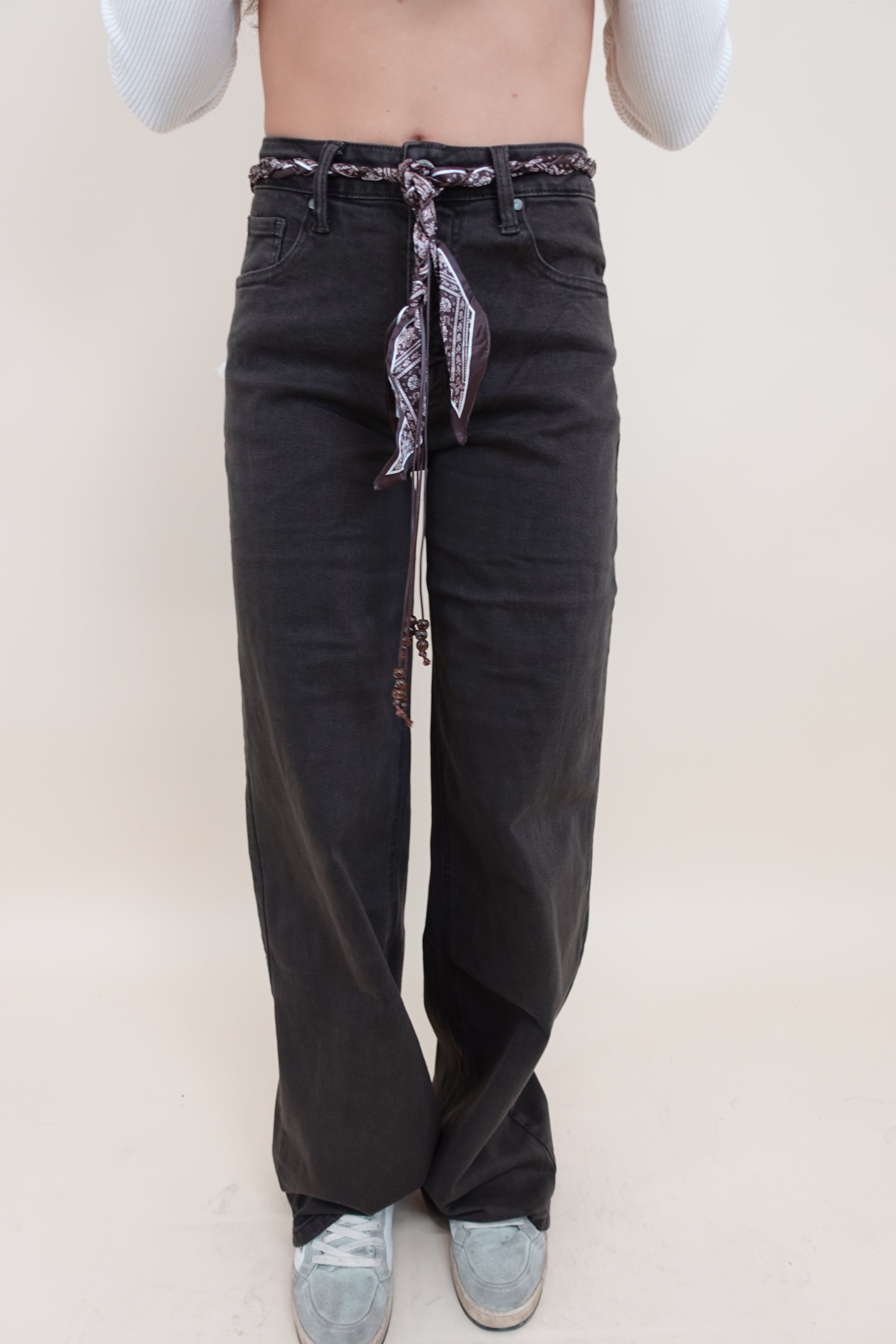 Jeans Palazzo marrone
