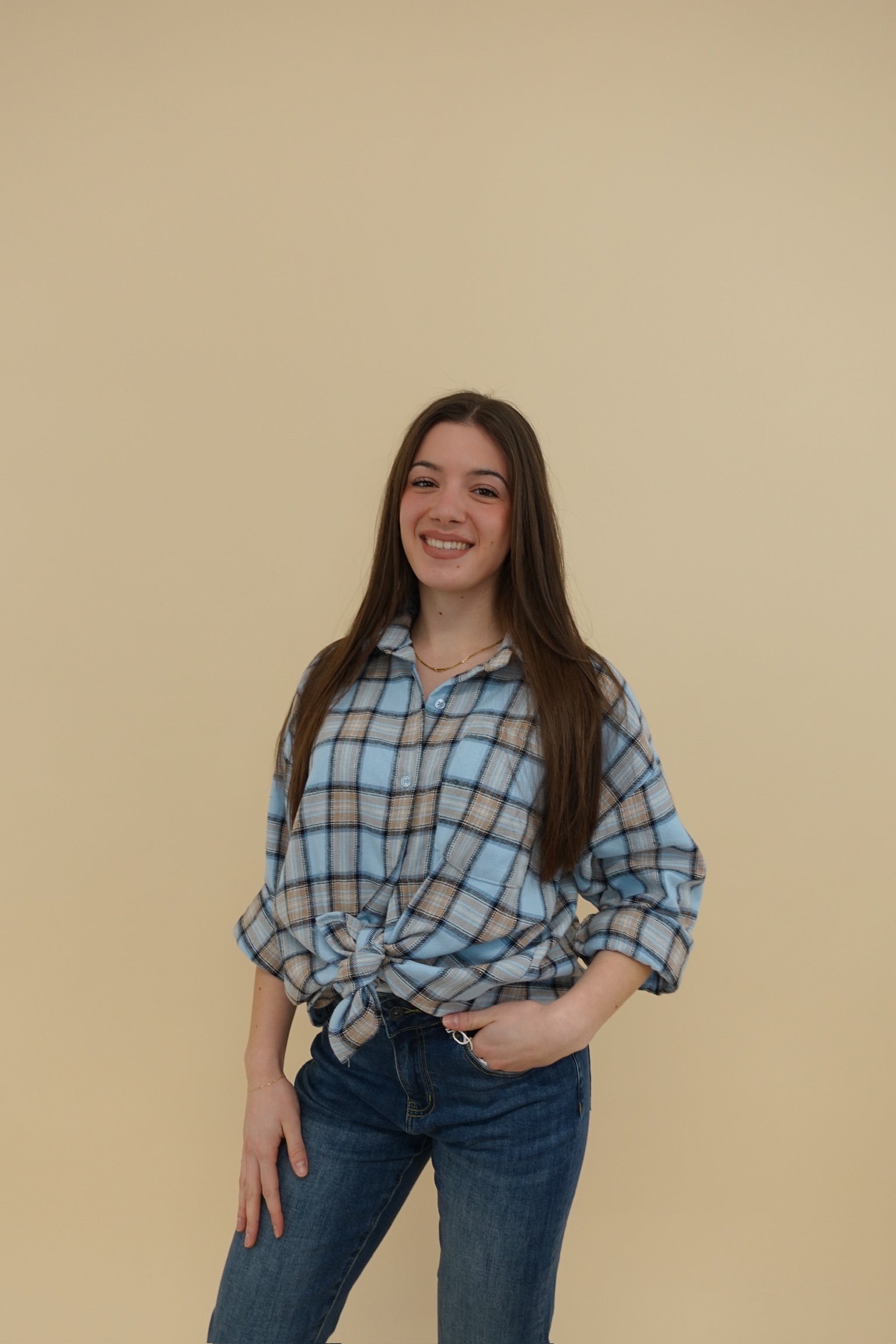 Camicia Silvia Azzurra