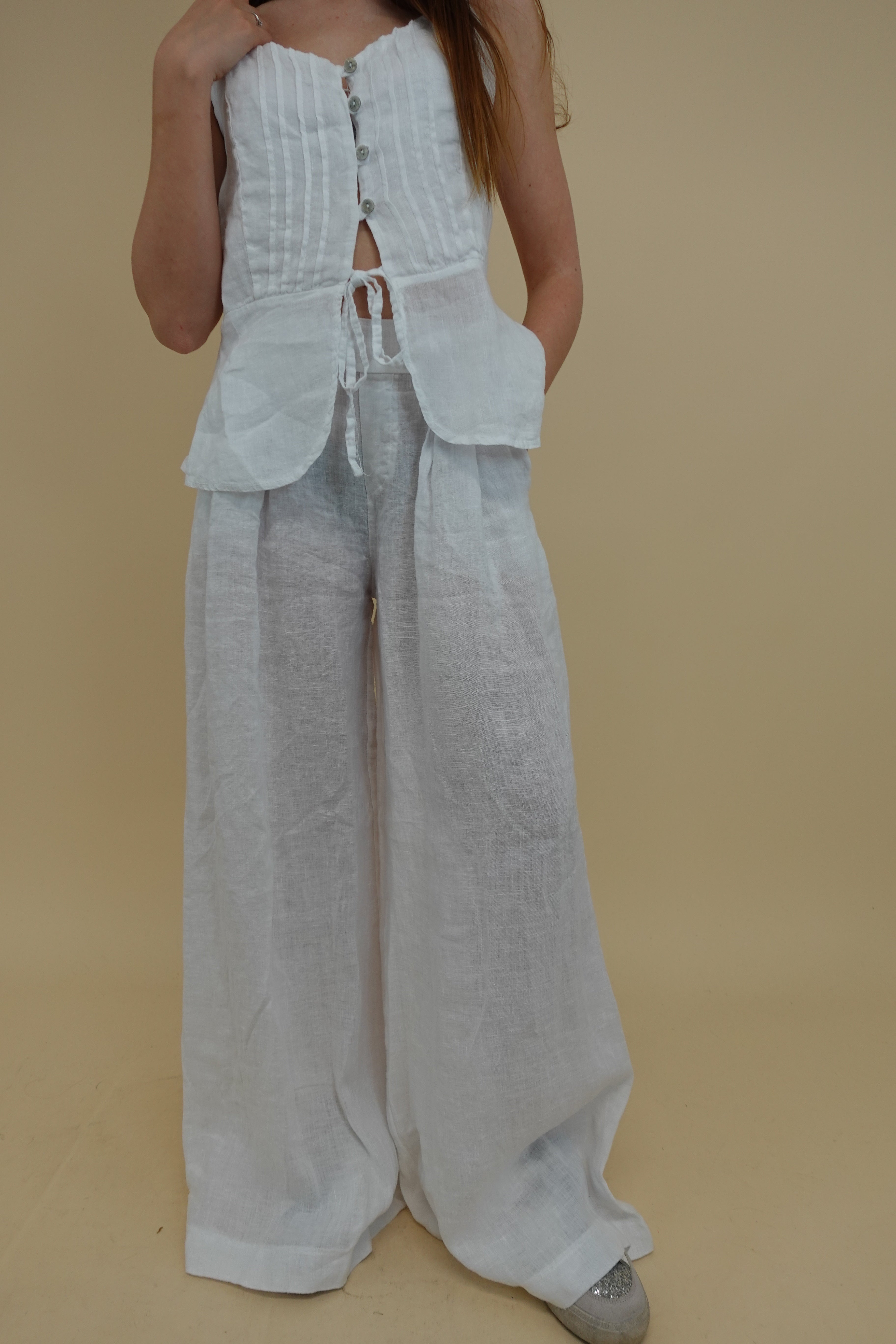 Pantalone Olbia Bianco