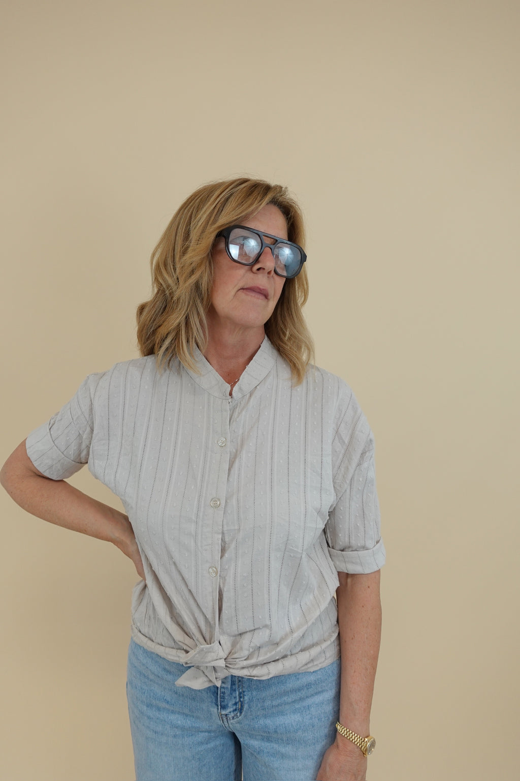 Camicia Malaga Beige