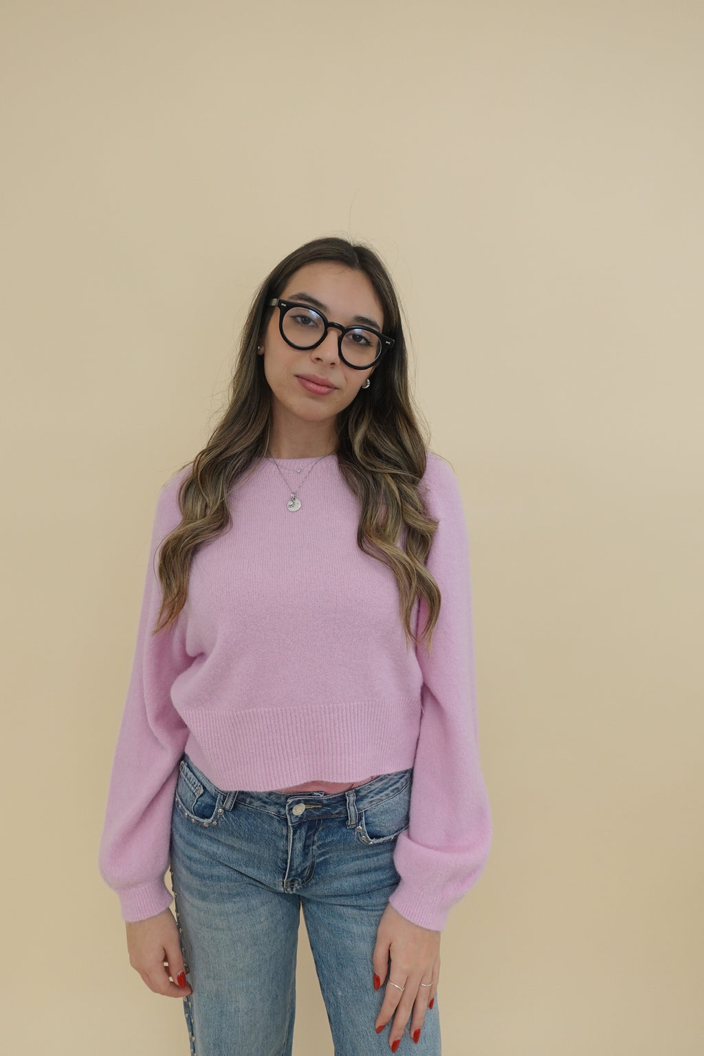 Maglione Vanessa Rosa