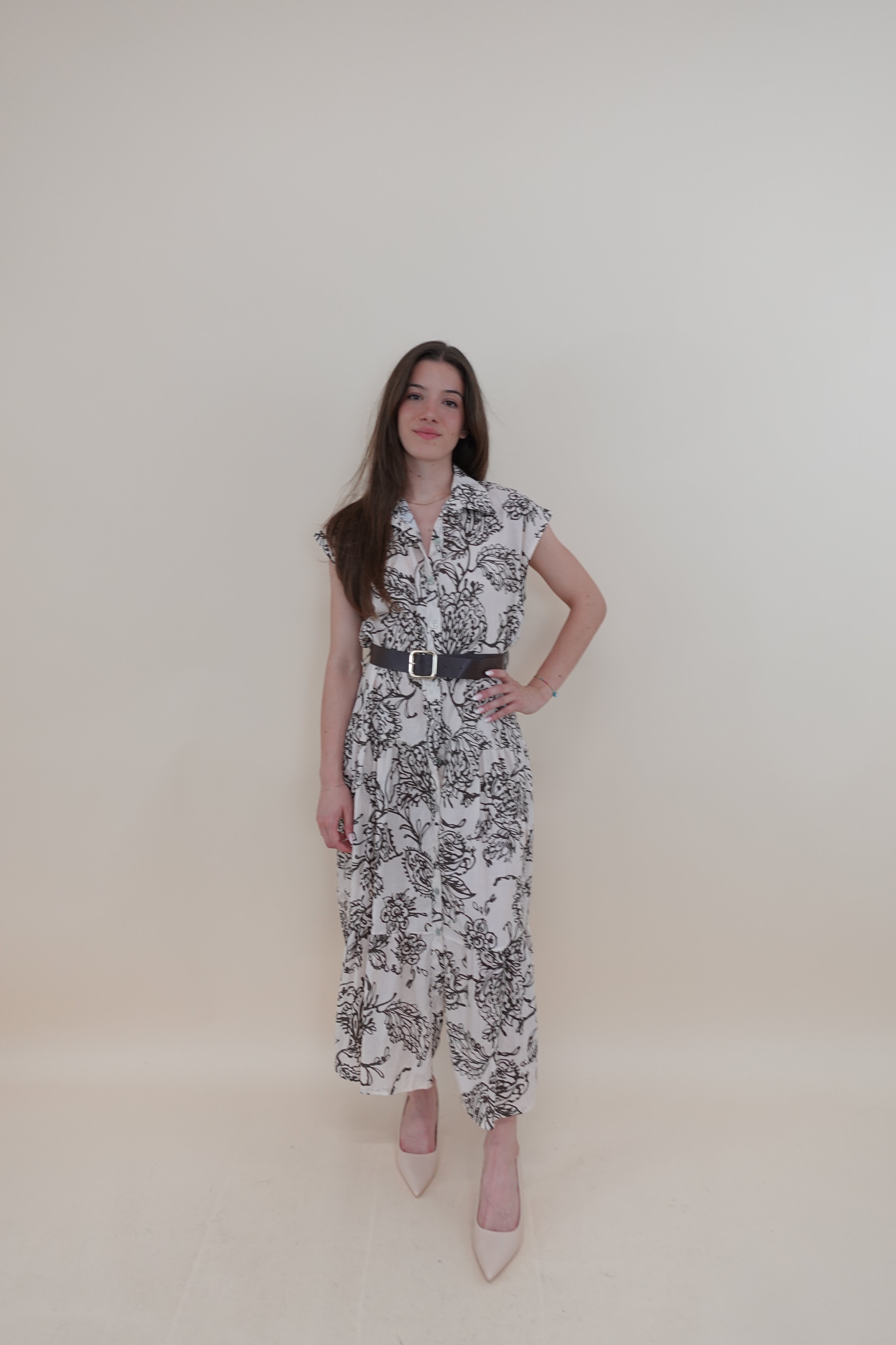 Abito Alessandra Beige