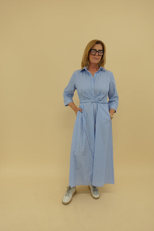 Abito Line Azzurro