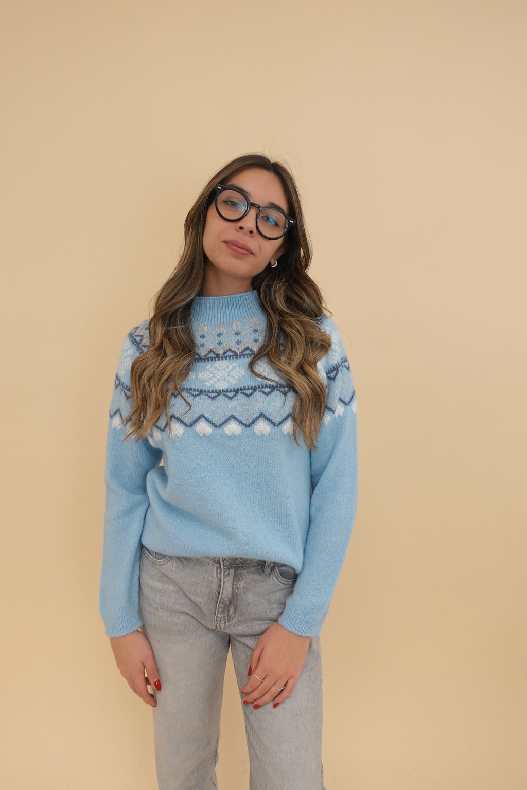 Maglione Snow Azzurro