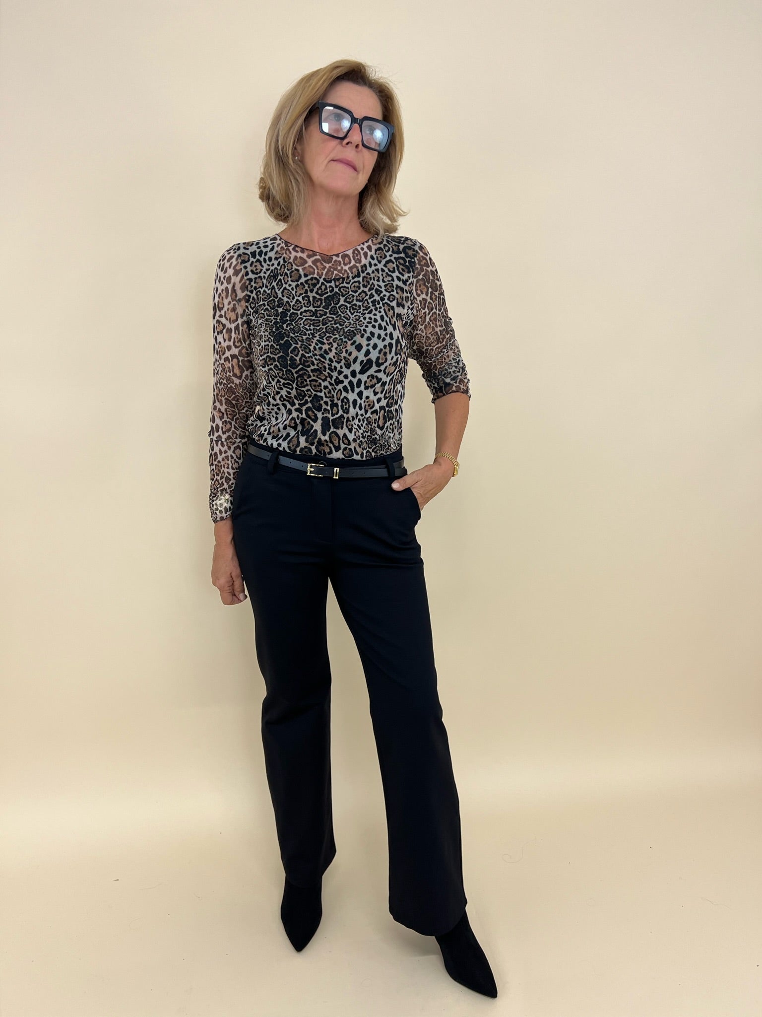 Pantalone Punto Milano Nero