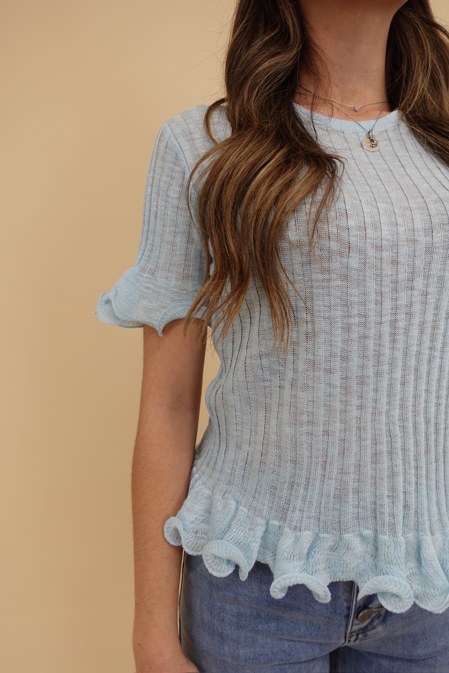 Maglia Chic Azzurro
