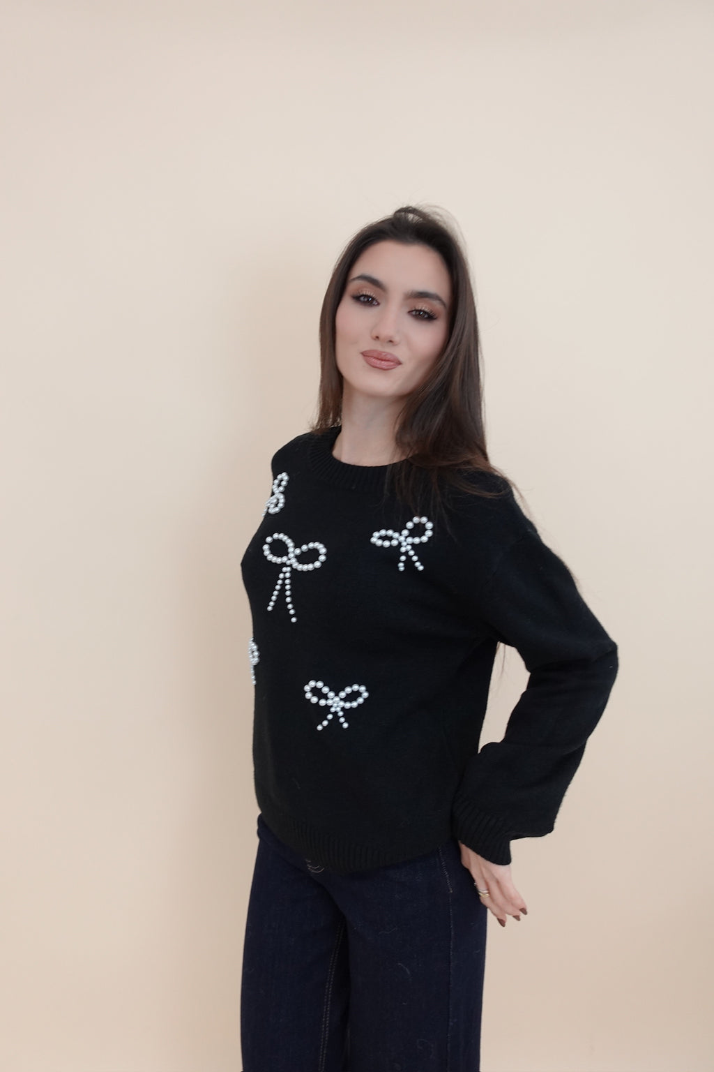 Maglione Grazia Nero