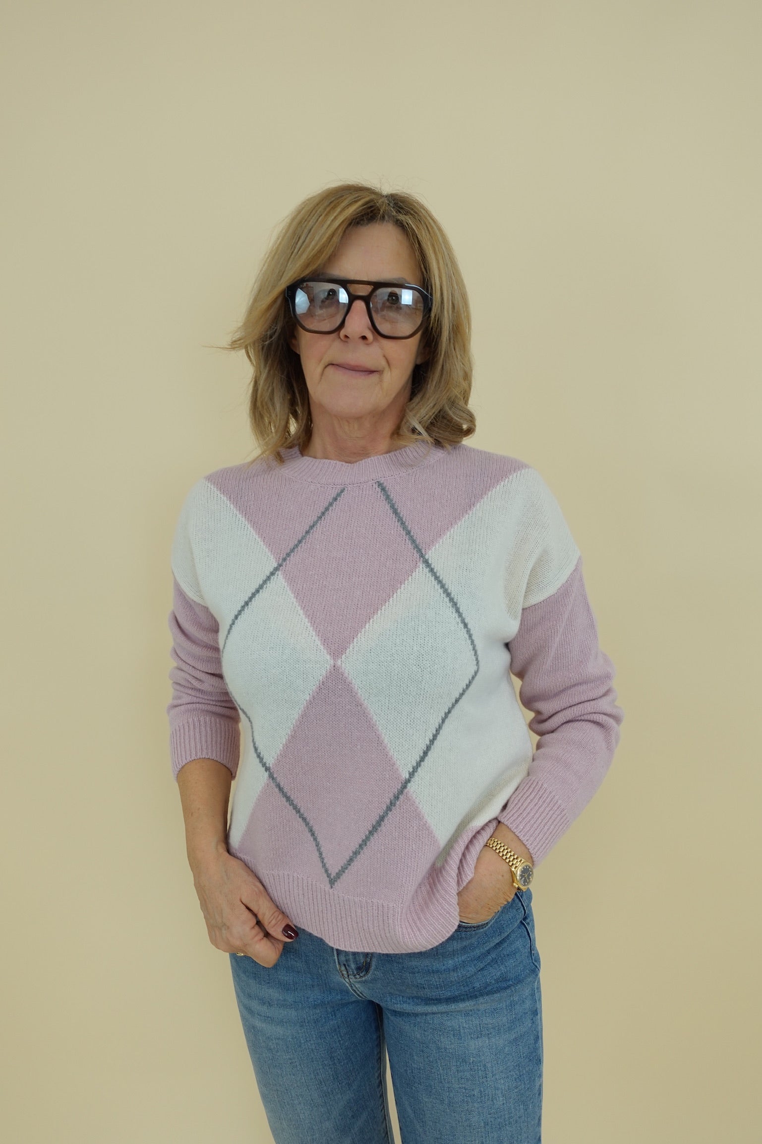 Maglione Emily Rosa