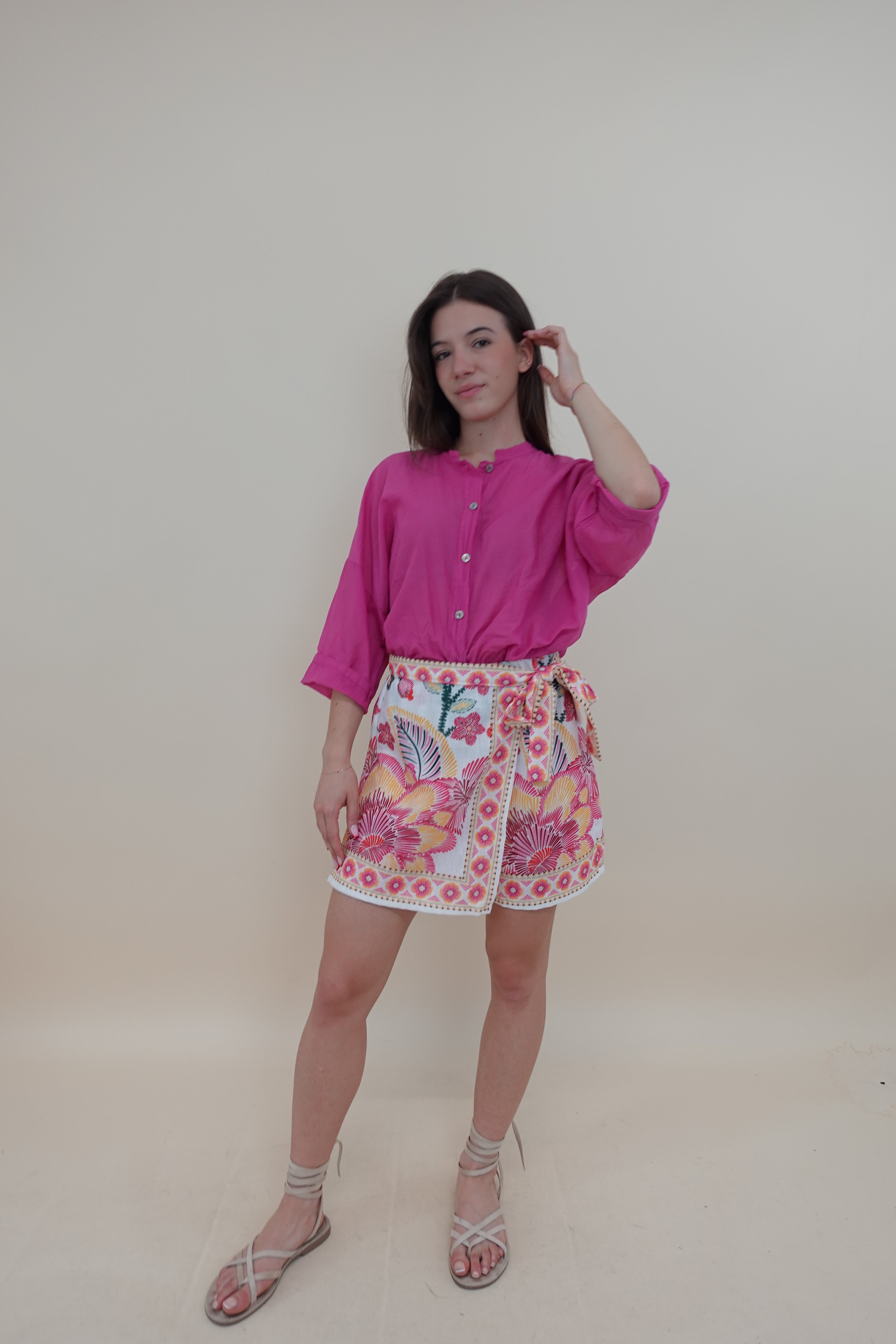 Shorts Etro Fucsia