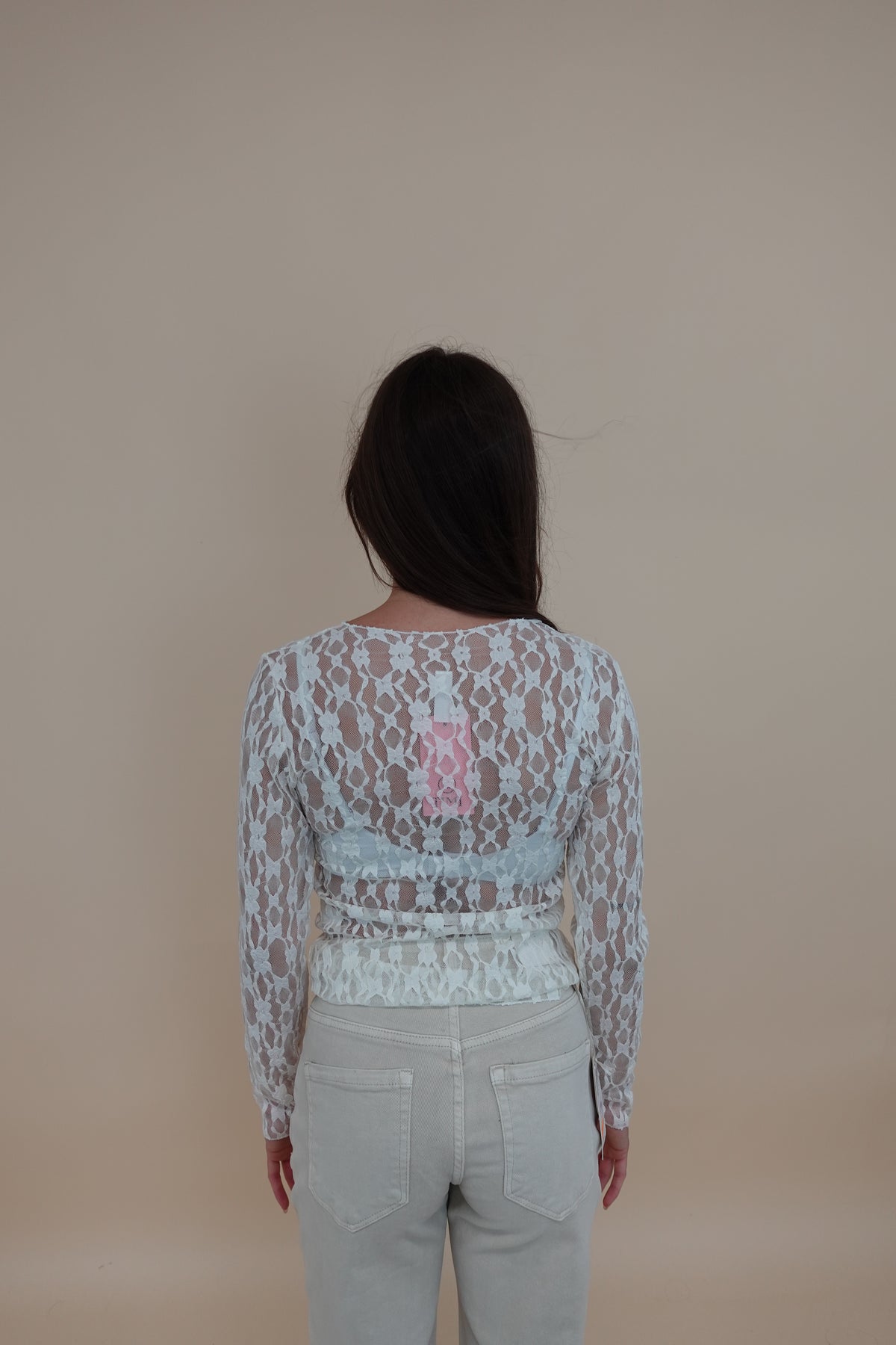Maglia Pizzo Bianca