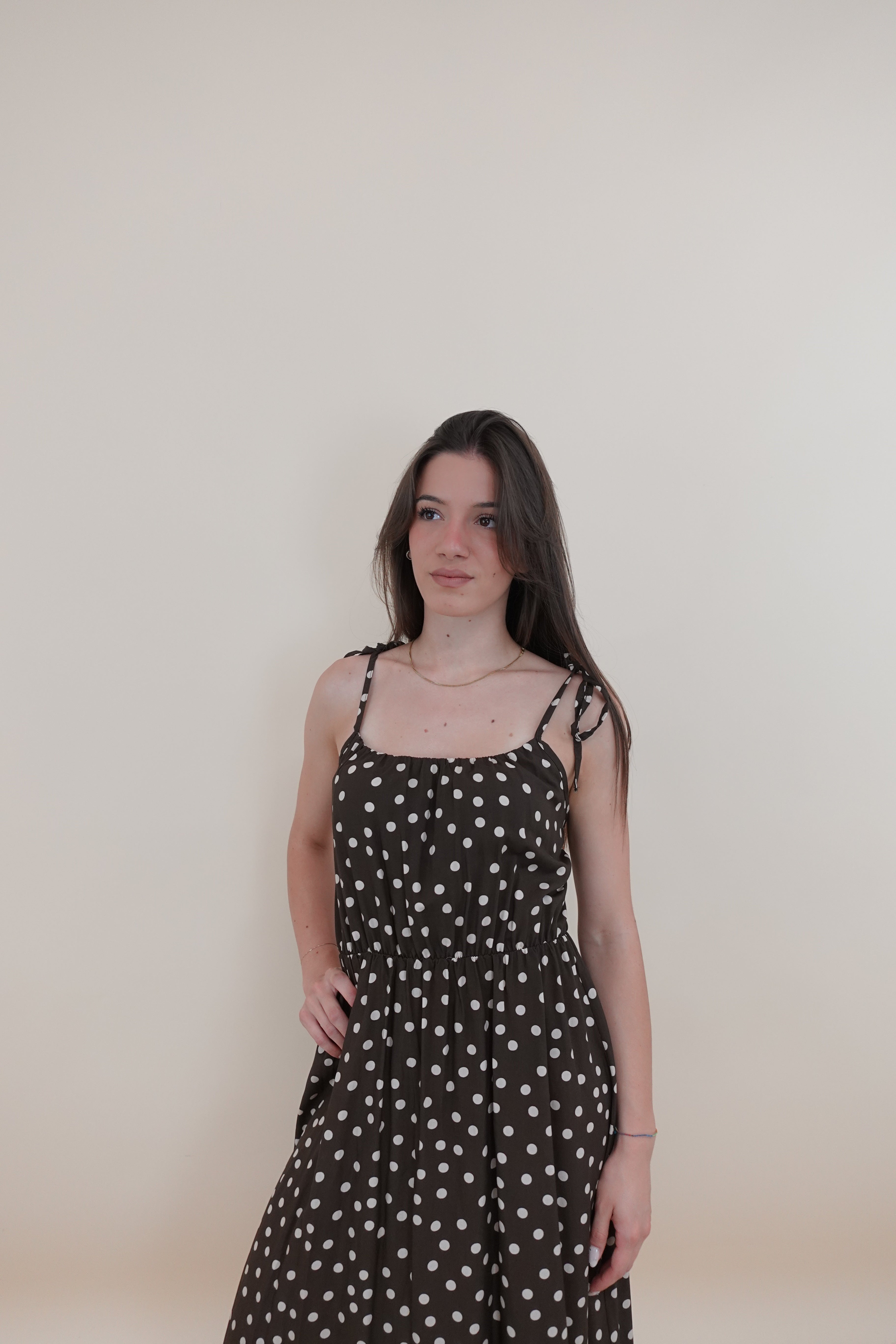Abito Princess Pois