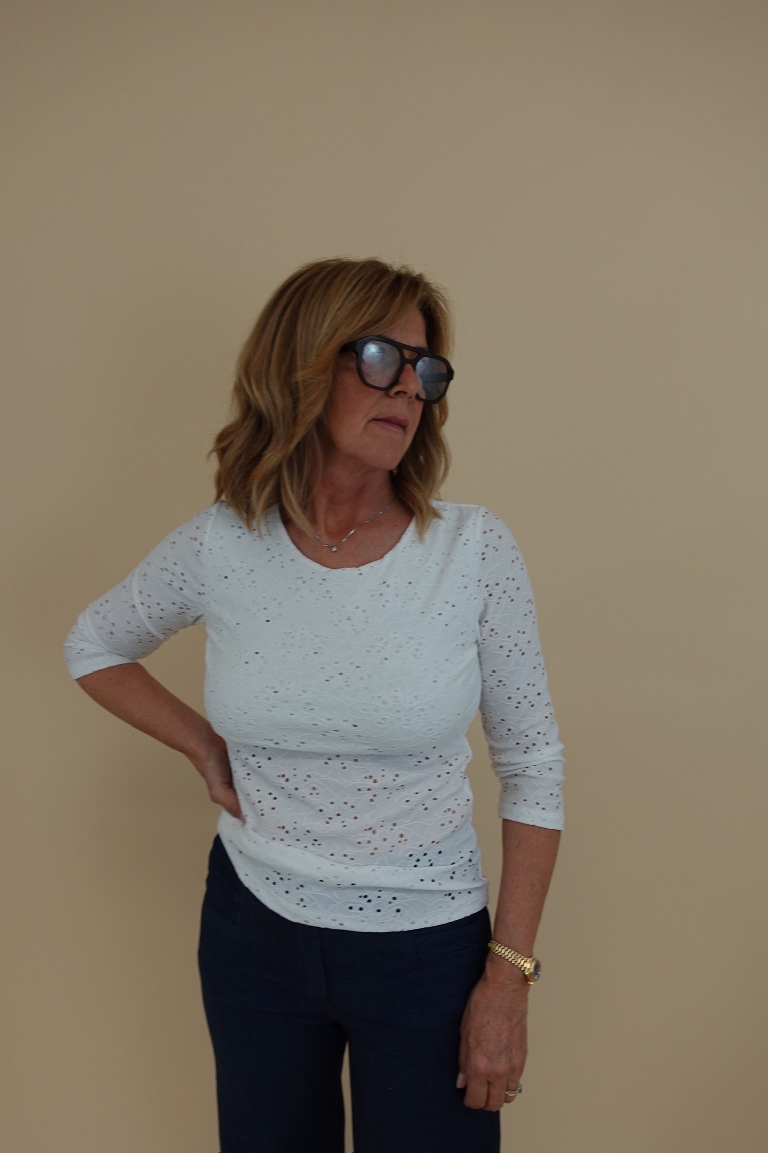 Maglia Elisabetta Bianca