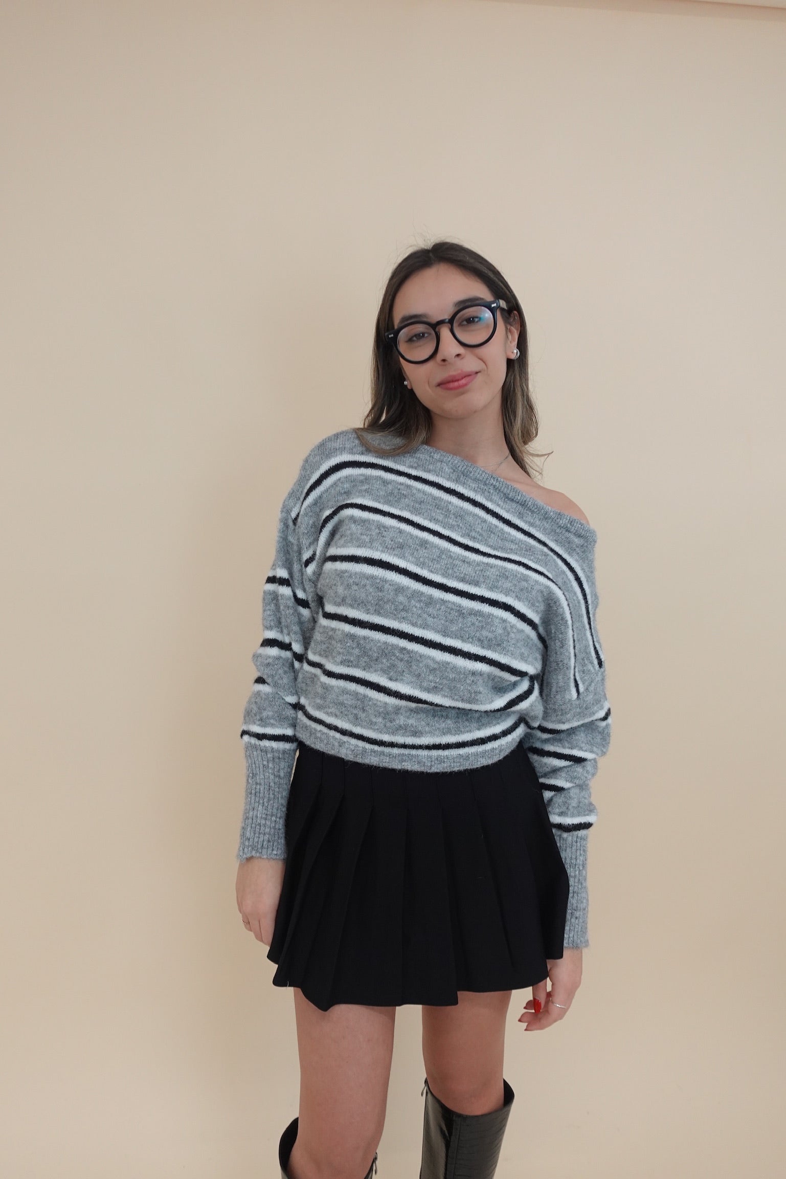 Maglia Beatrice Grigio