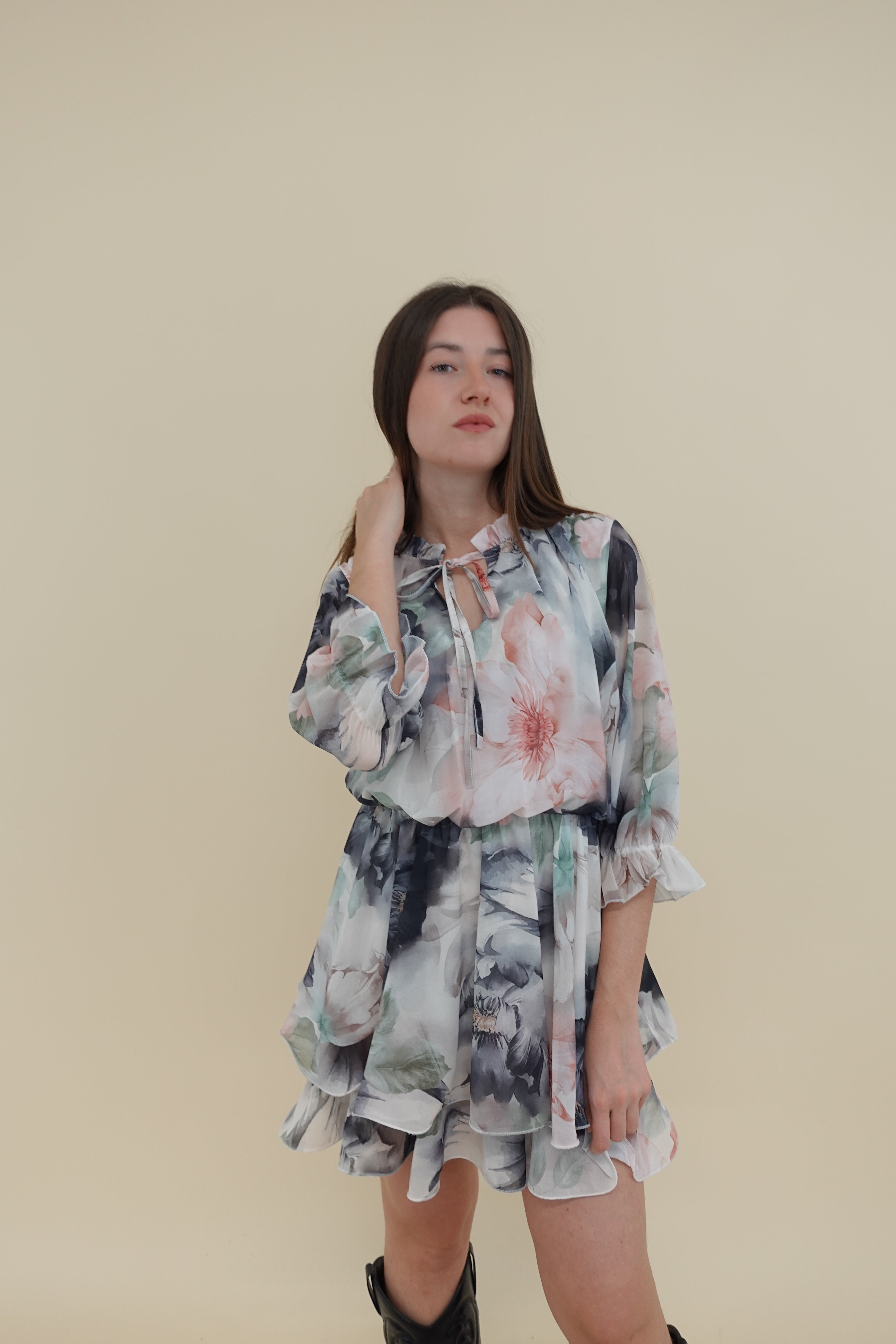 Abito Primavera Nero