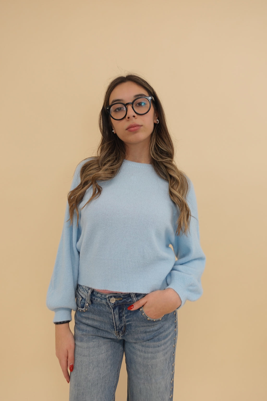 Maglione Vanessa Azzurro