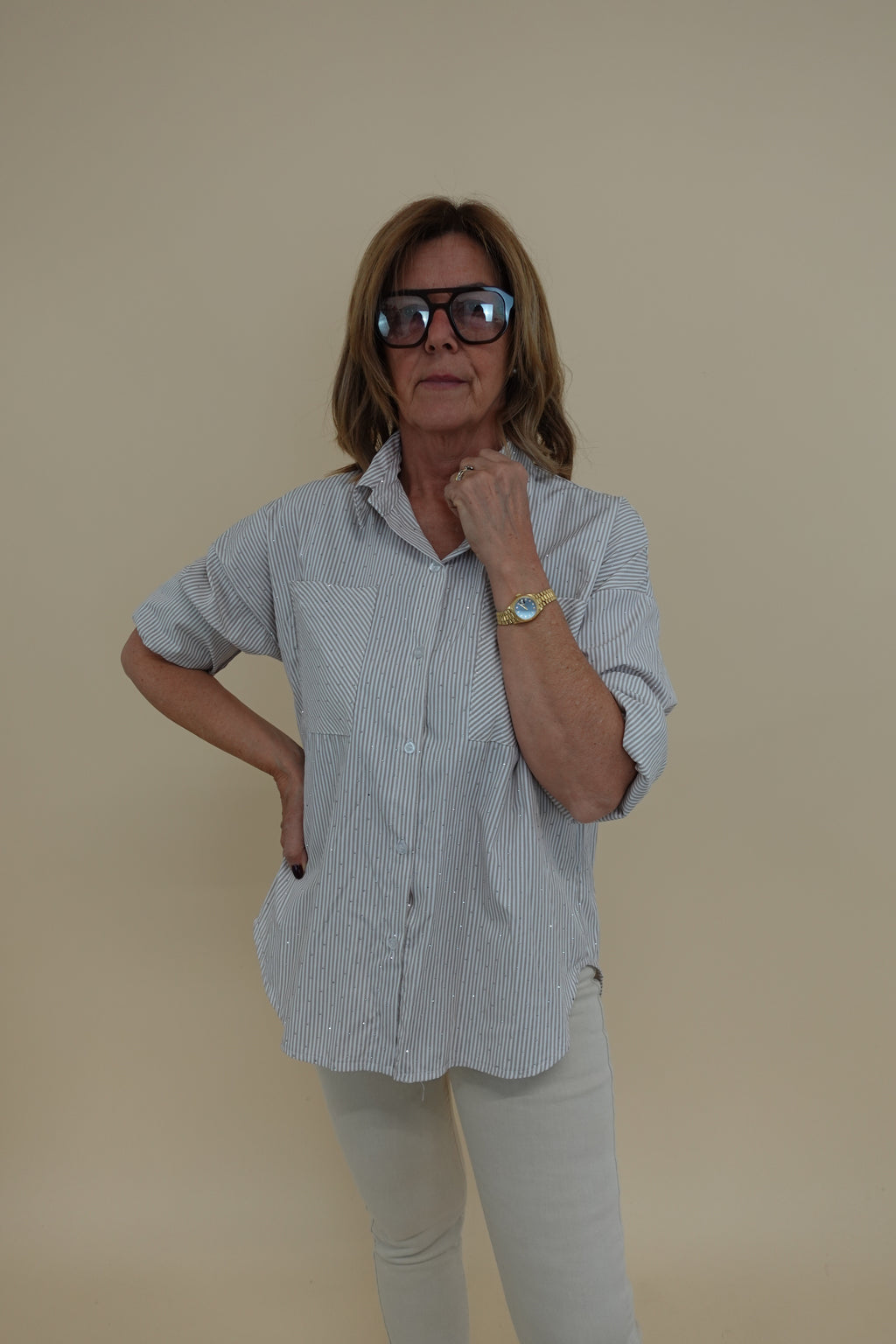 Camicia Spark Beige