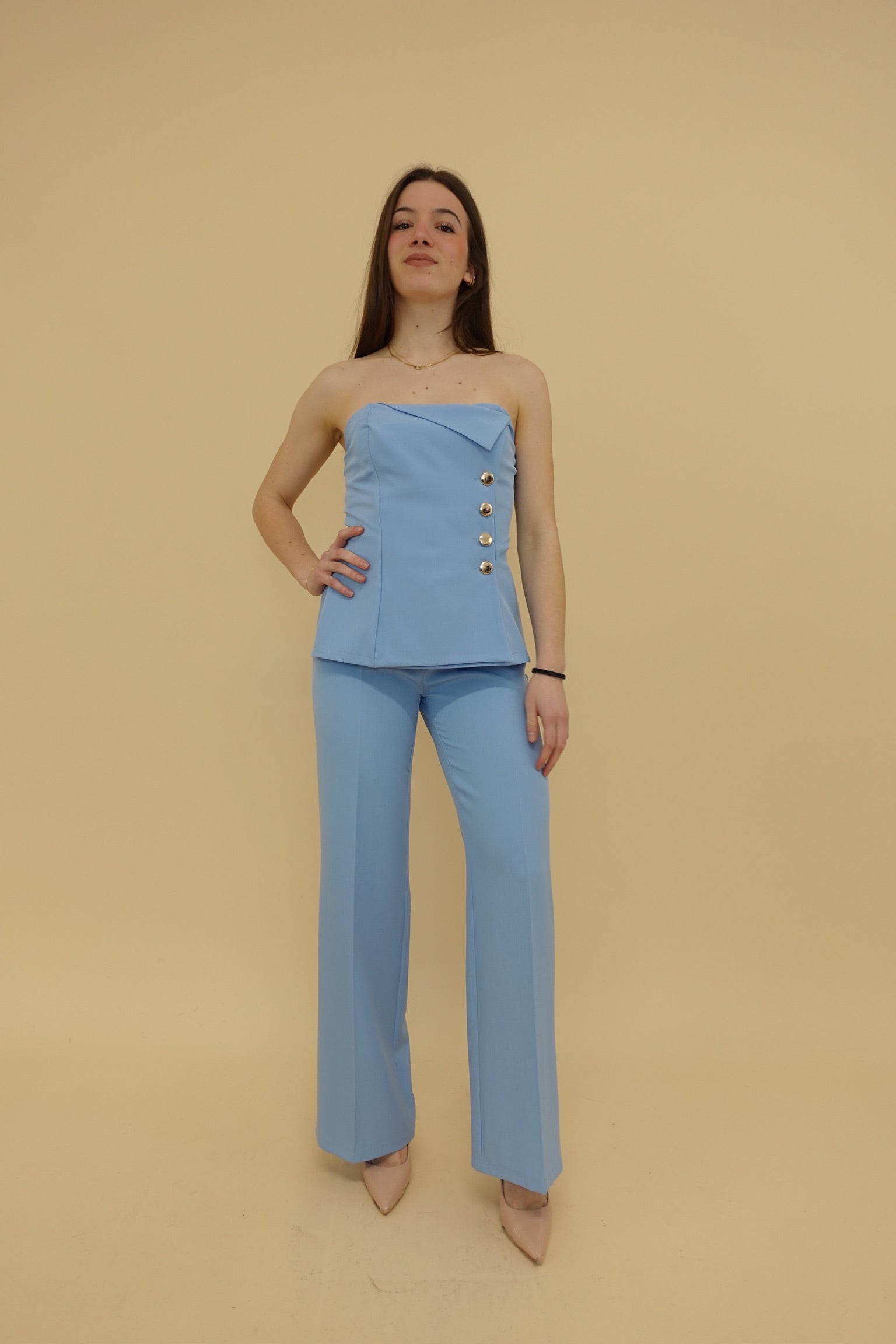 Set Coordinato Parigi Azzurro