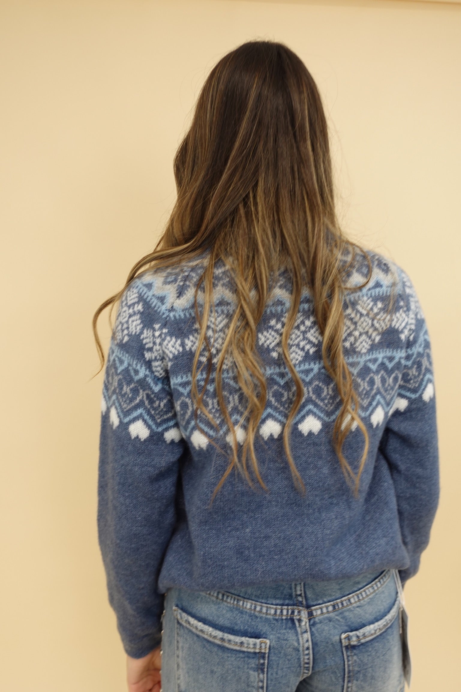 Maglione Snow Blu Jeans