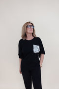 T-shirt Elettra Nera