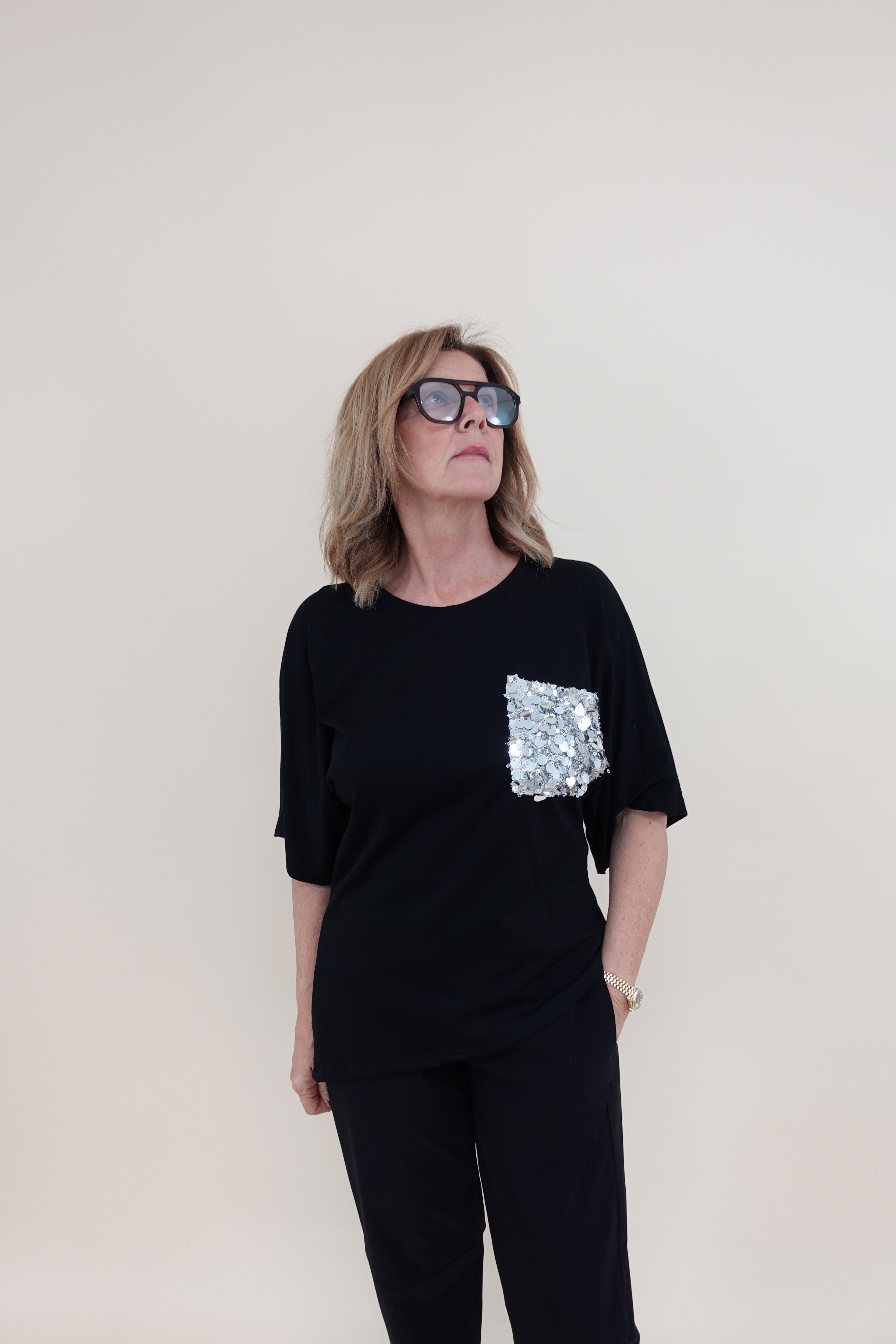 T-shirt Elettra Nera