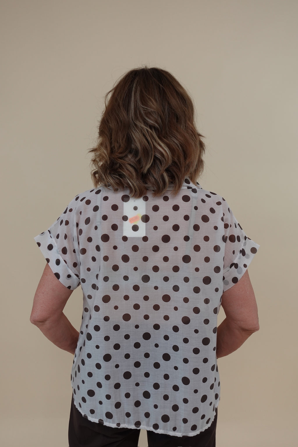 Maglia Pois Bianca