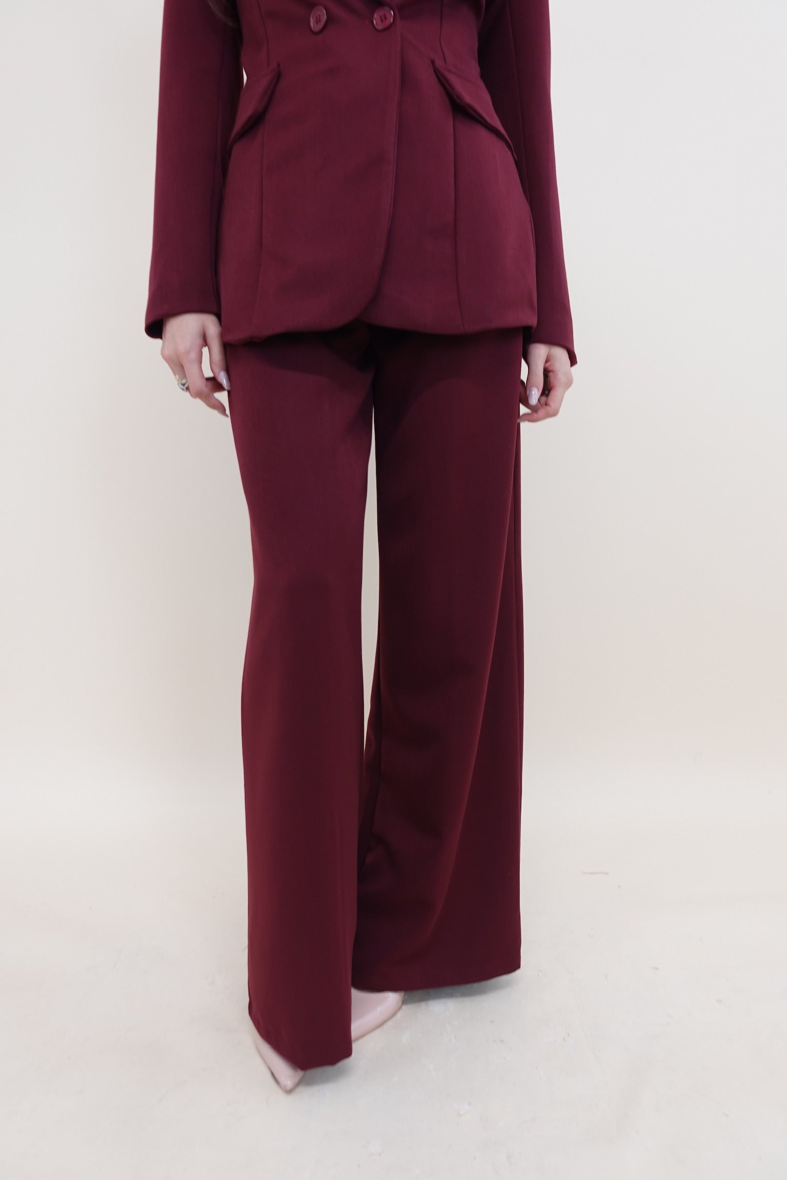 Pantalone Lacci Bordeaux