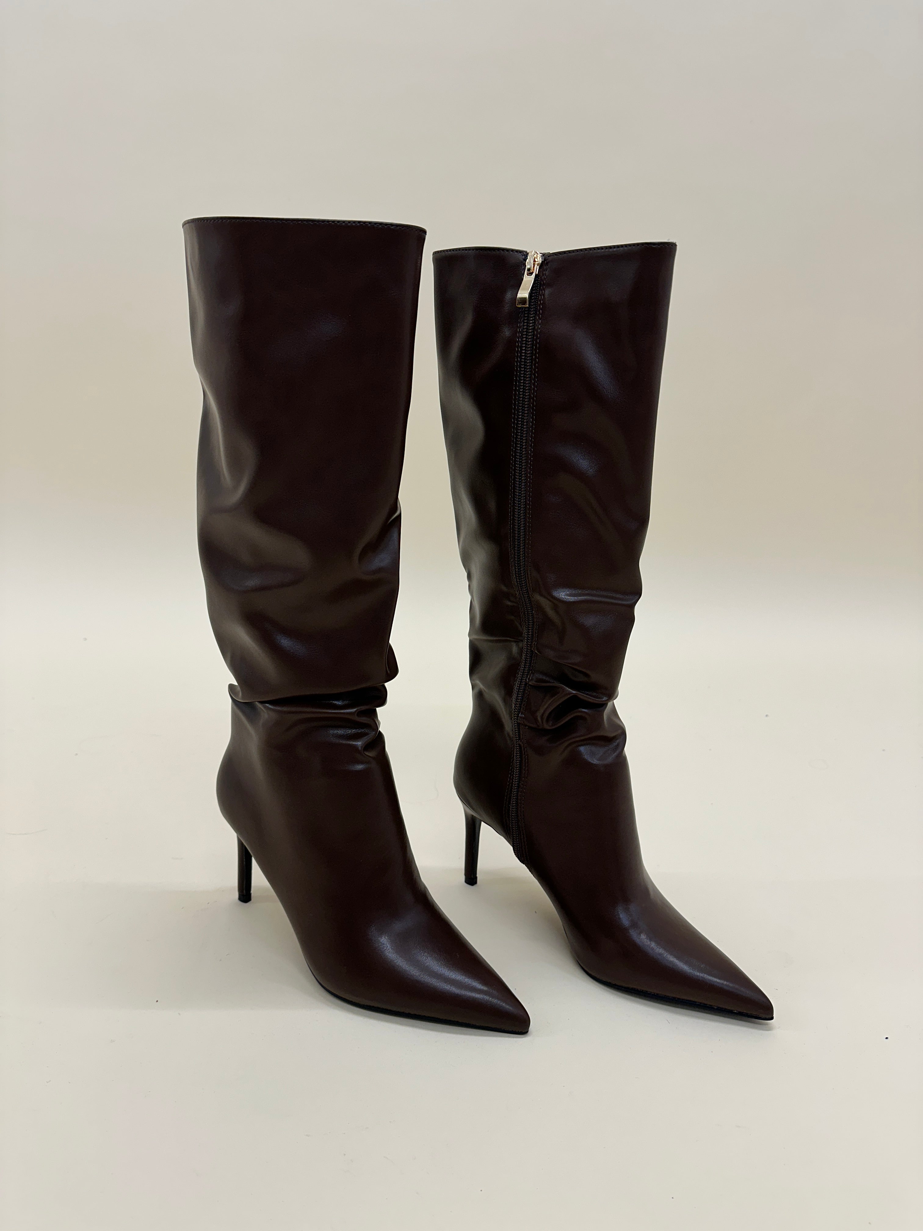 Stivale Silvia Brown