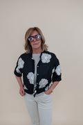 Camicia Flower Nera