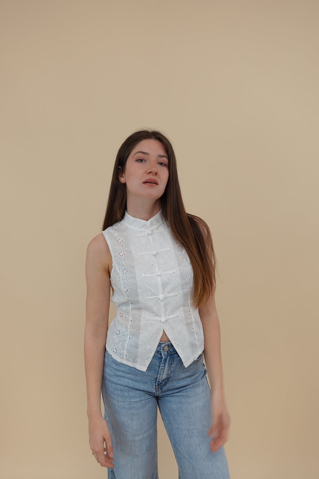 Camicia Oriental Bianca