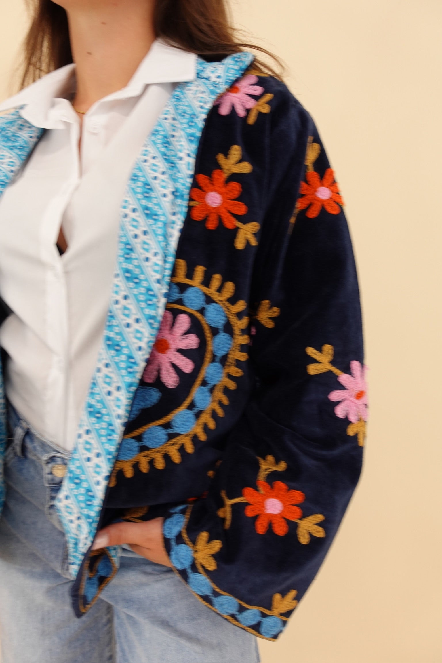 Suzani Blu Scuro